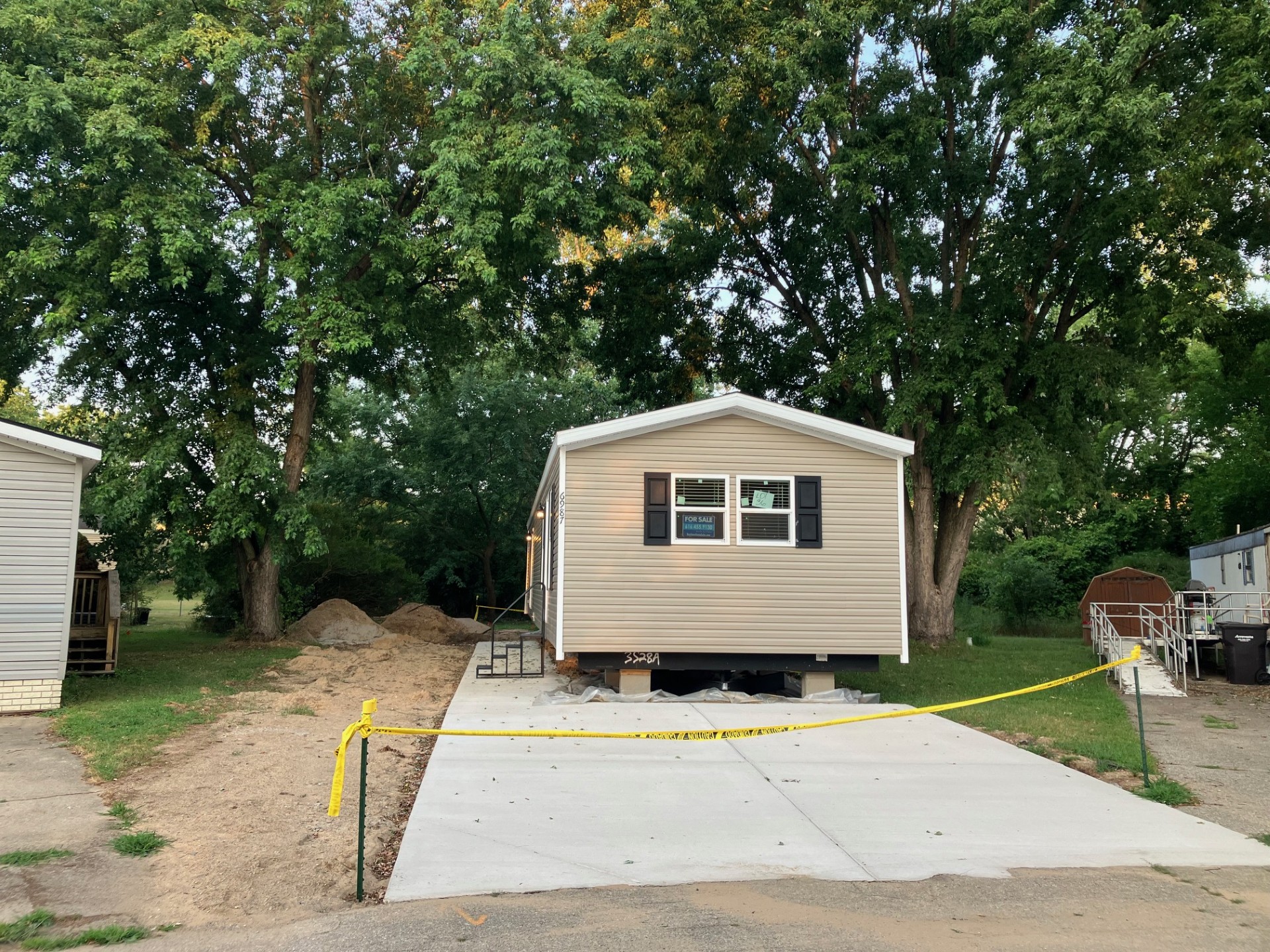 A photo of the home