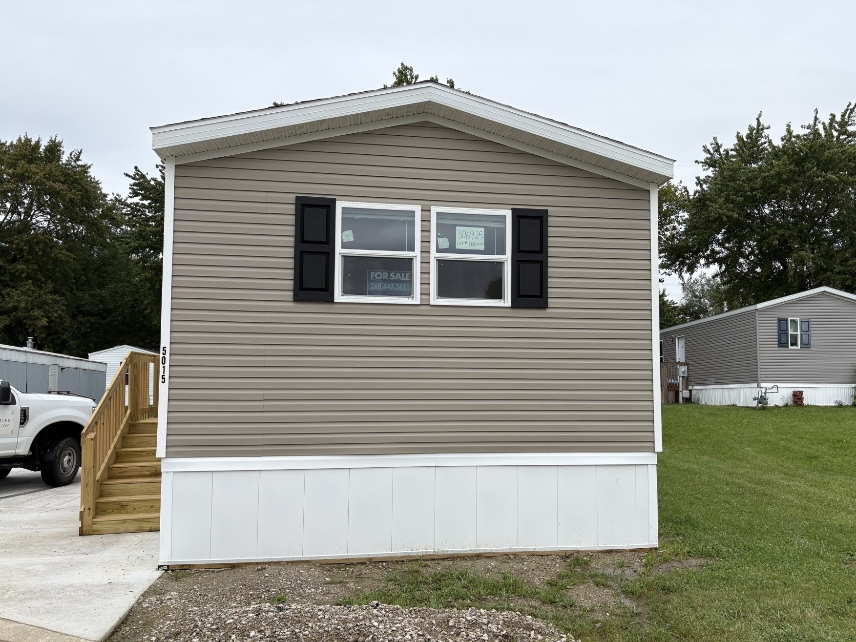 A photo of the home