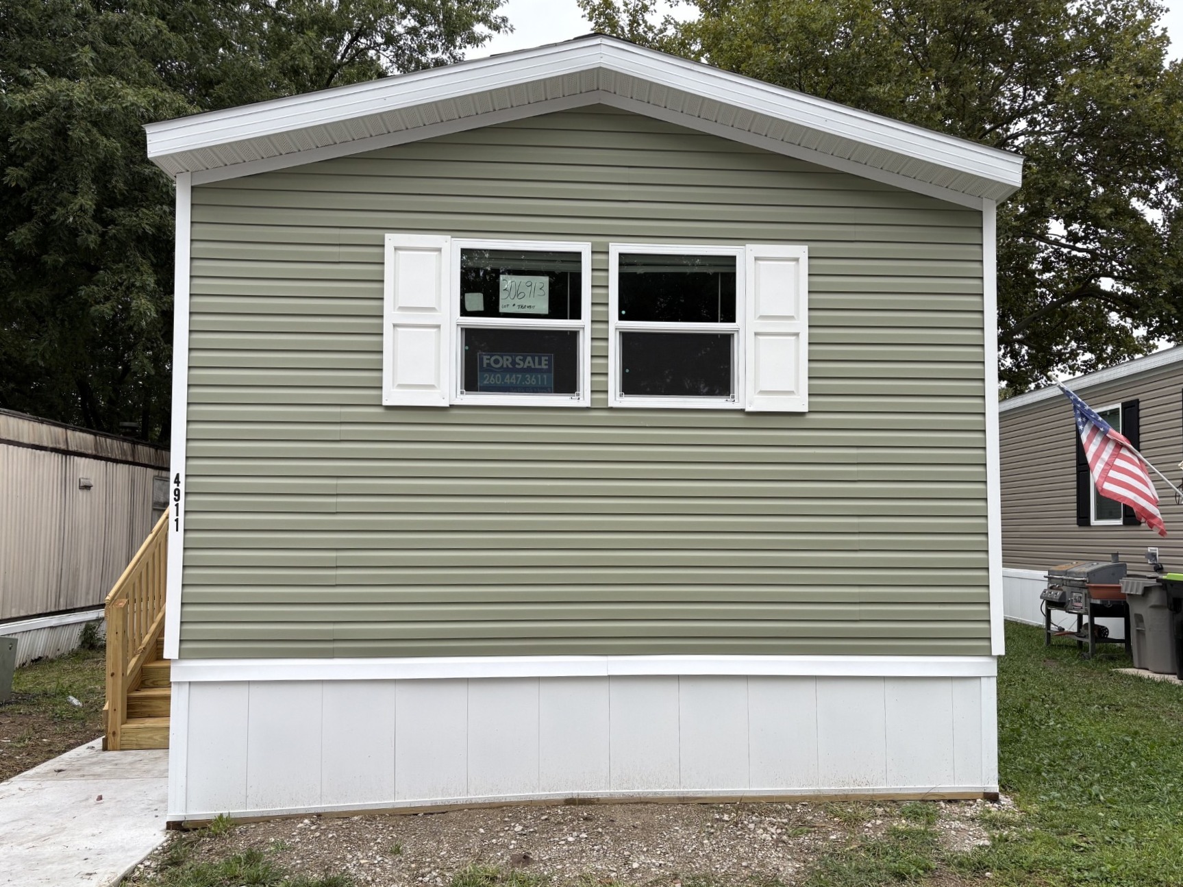 A photo of the home