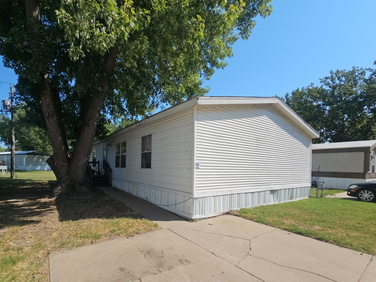 A photo of the home