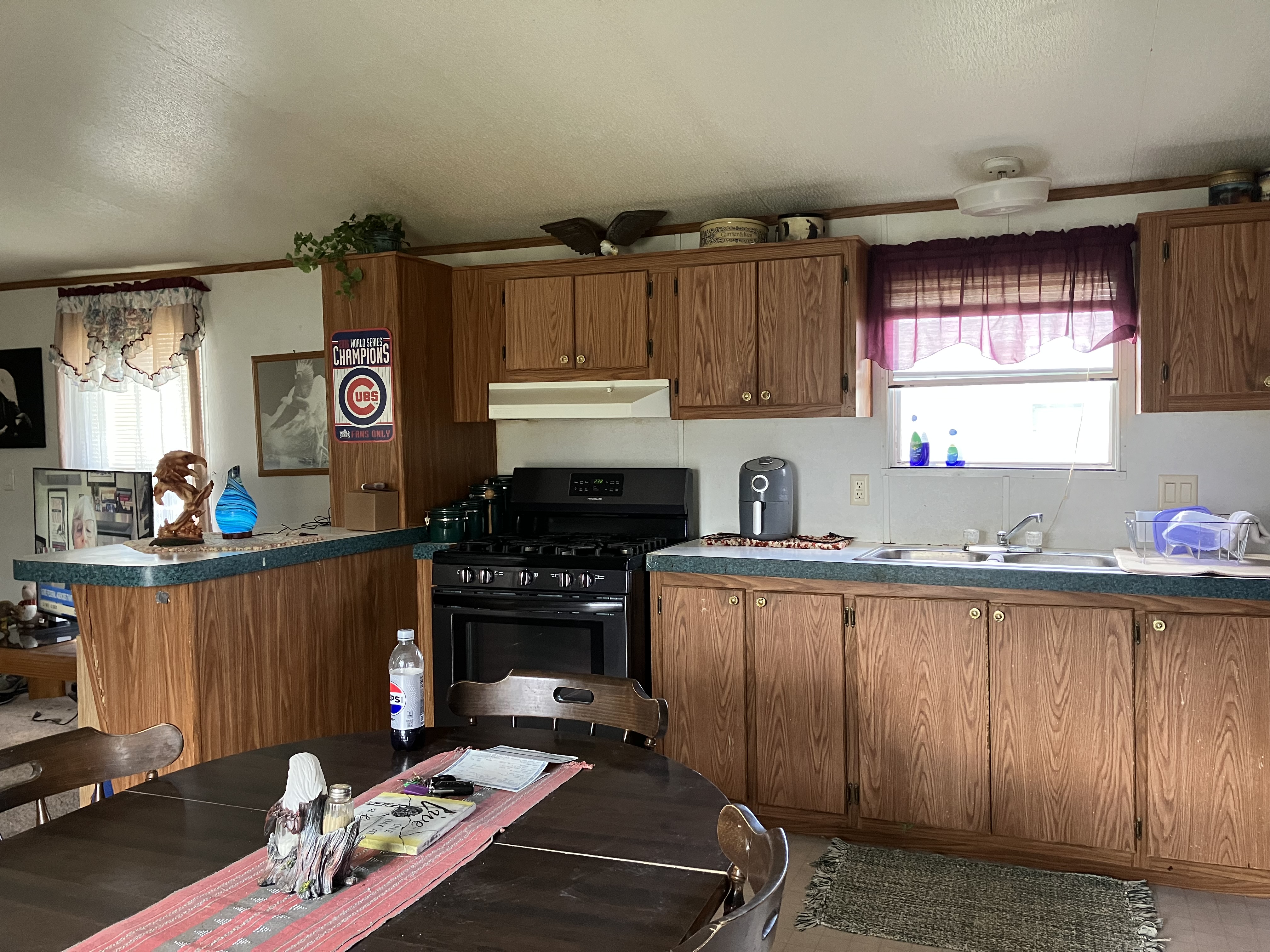A photo of the home