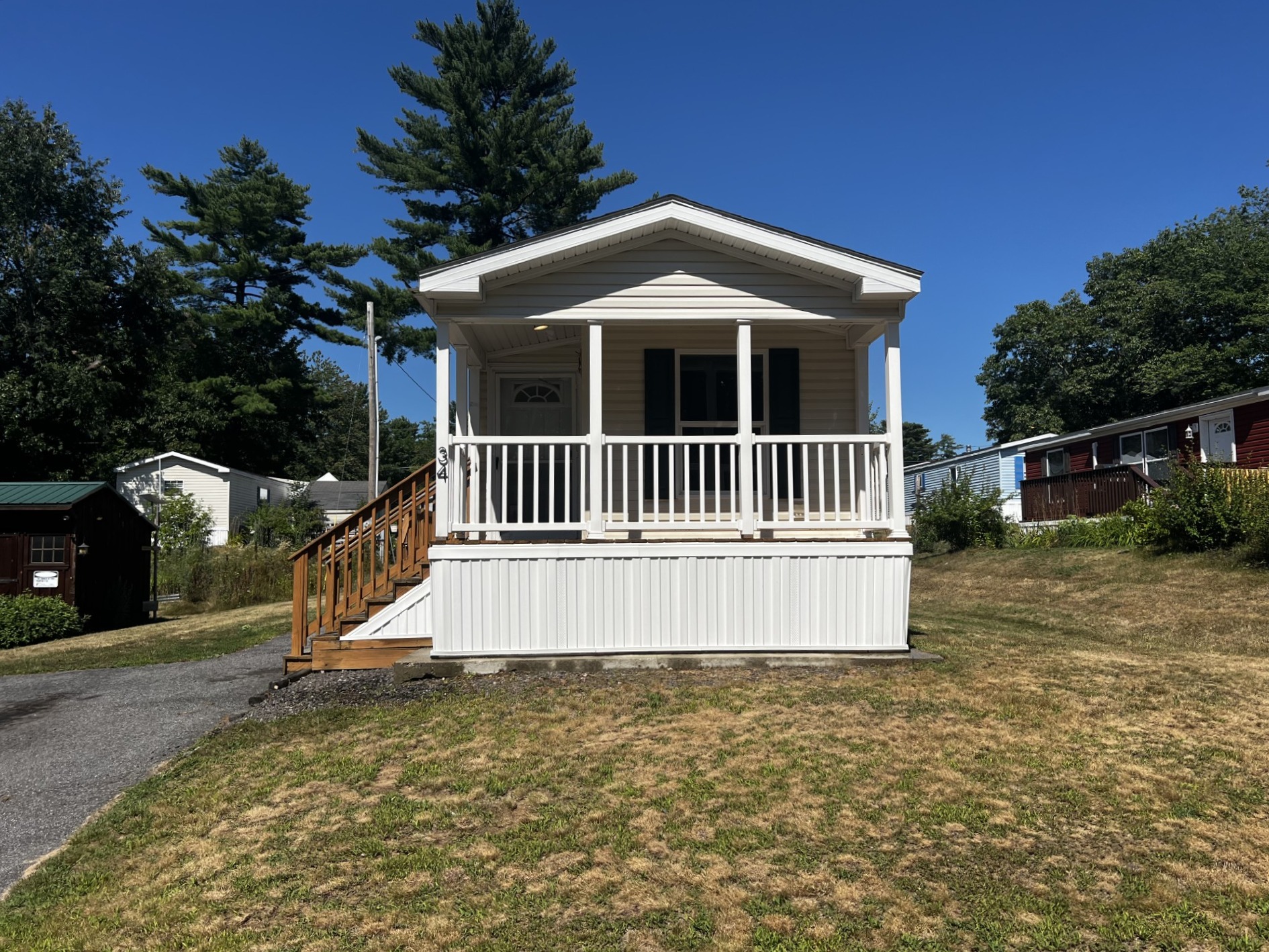 A photo of the home