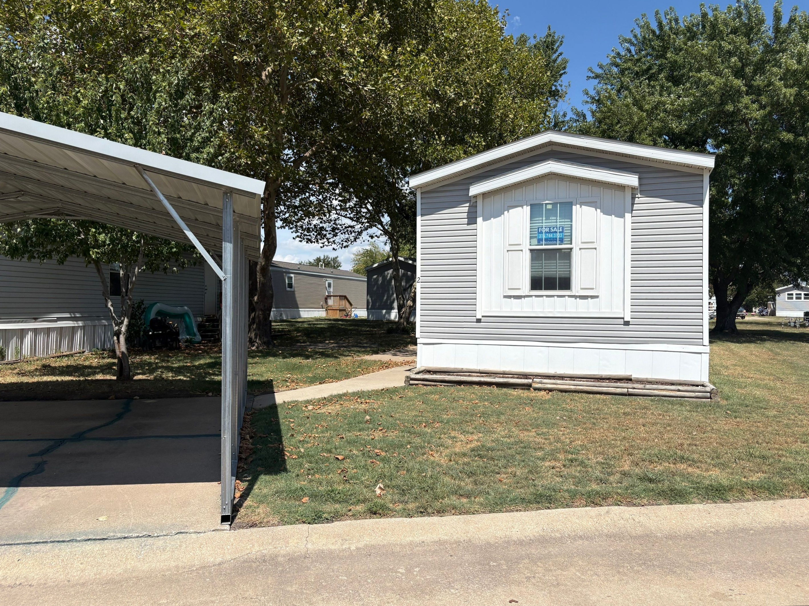A photo of the home