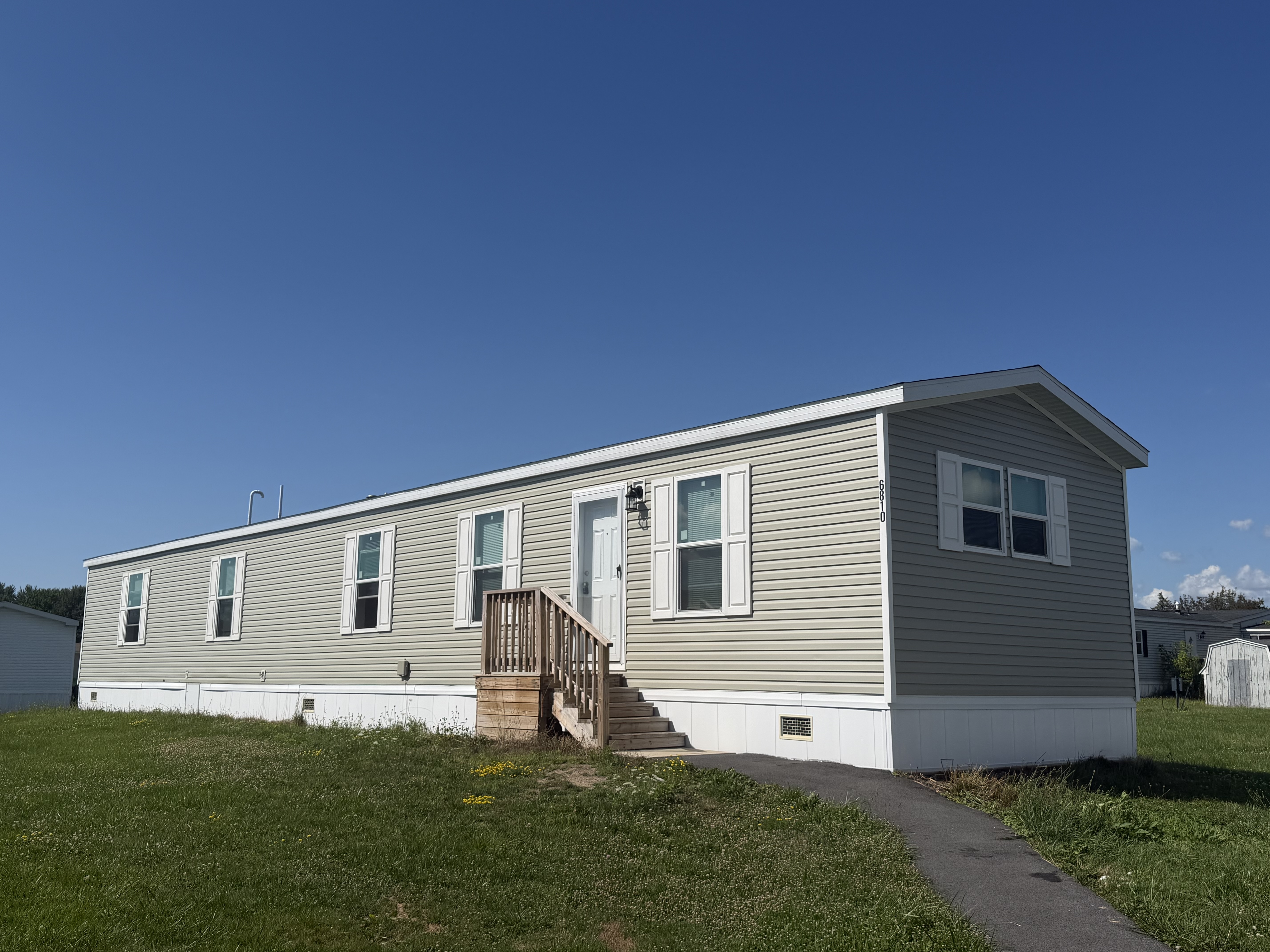 A photo of the home