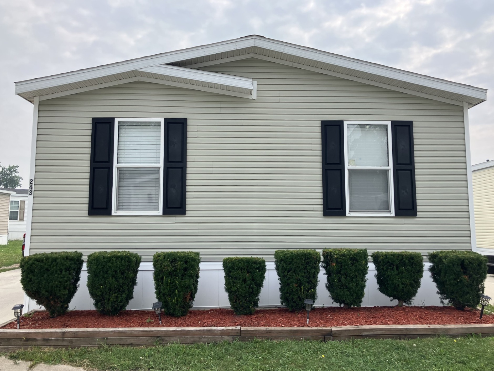 A photo of the home