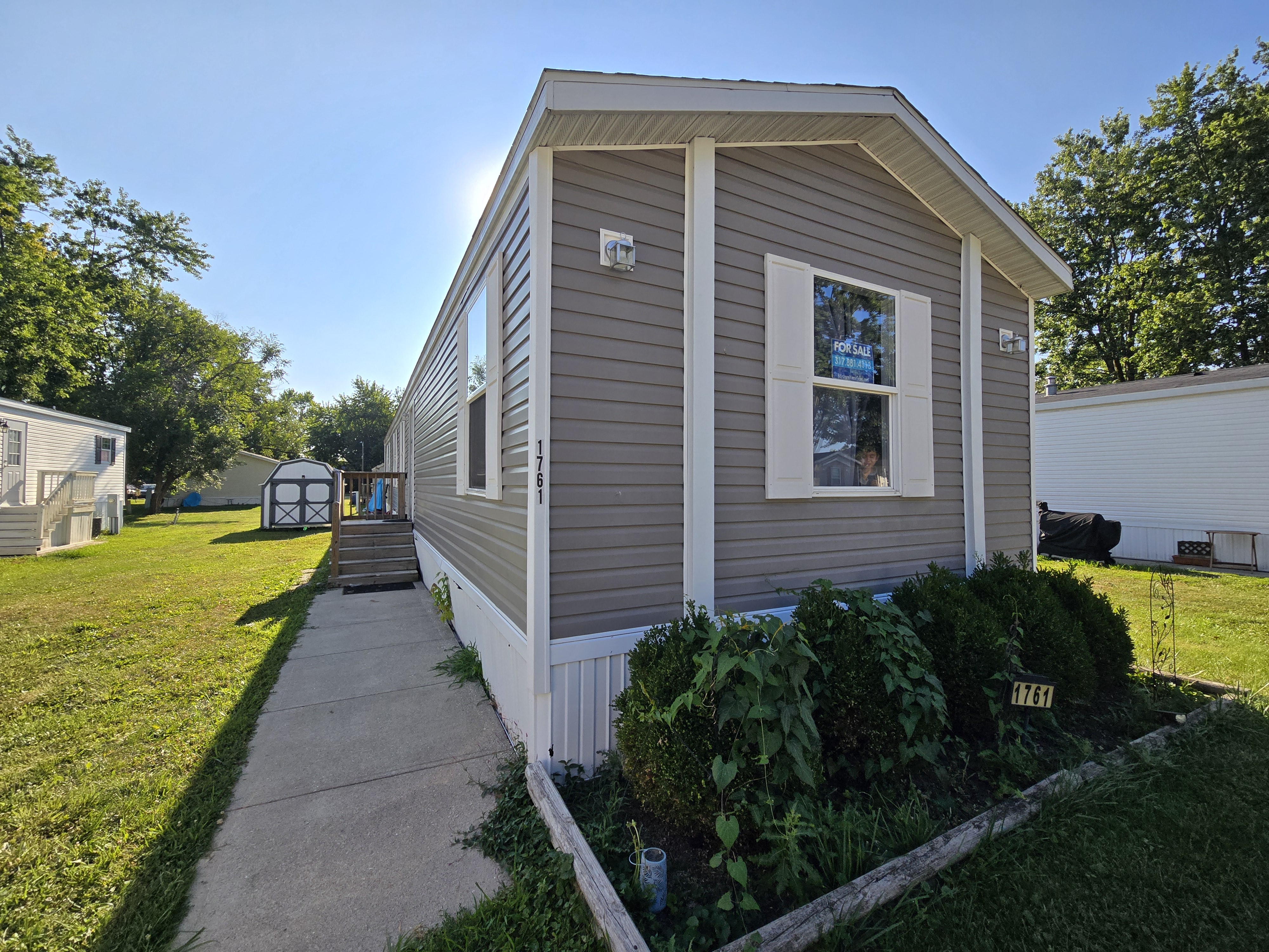 A photo of the home