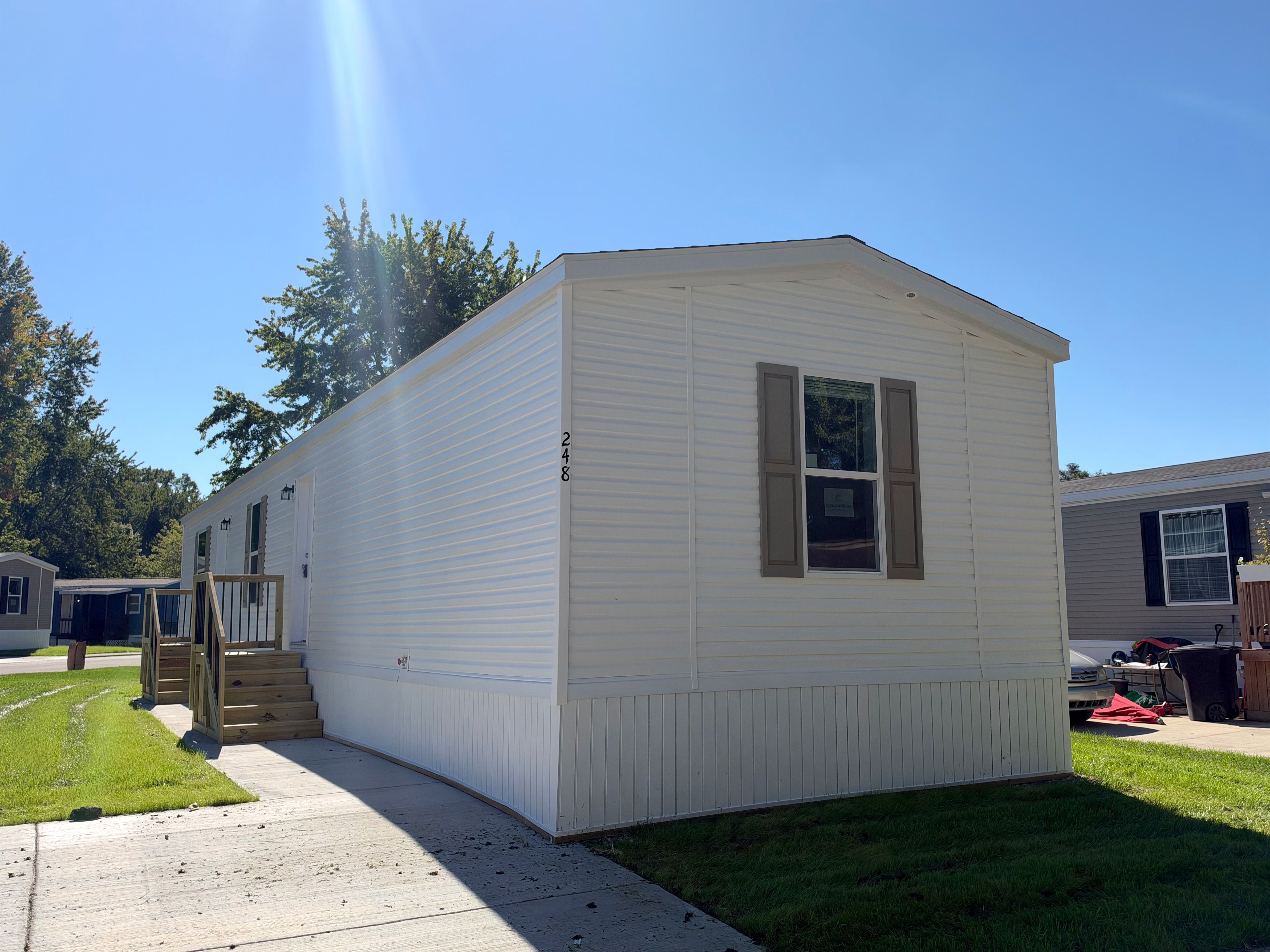 A photo of the home
