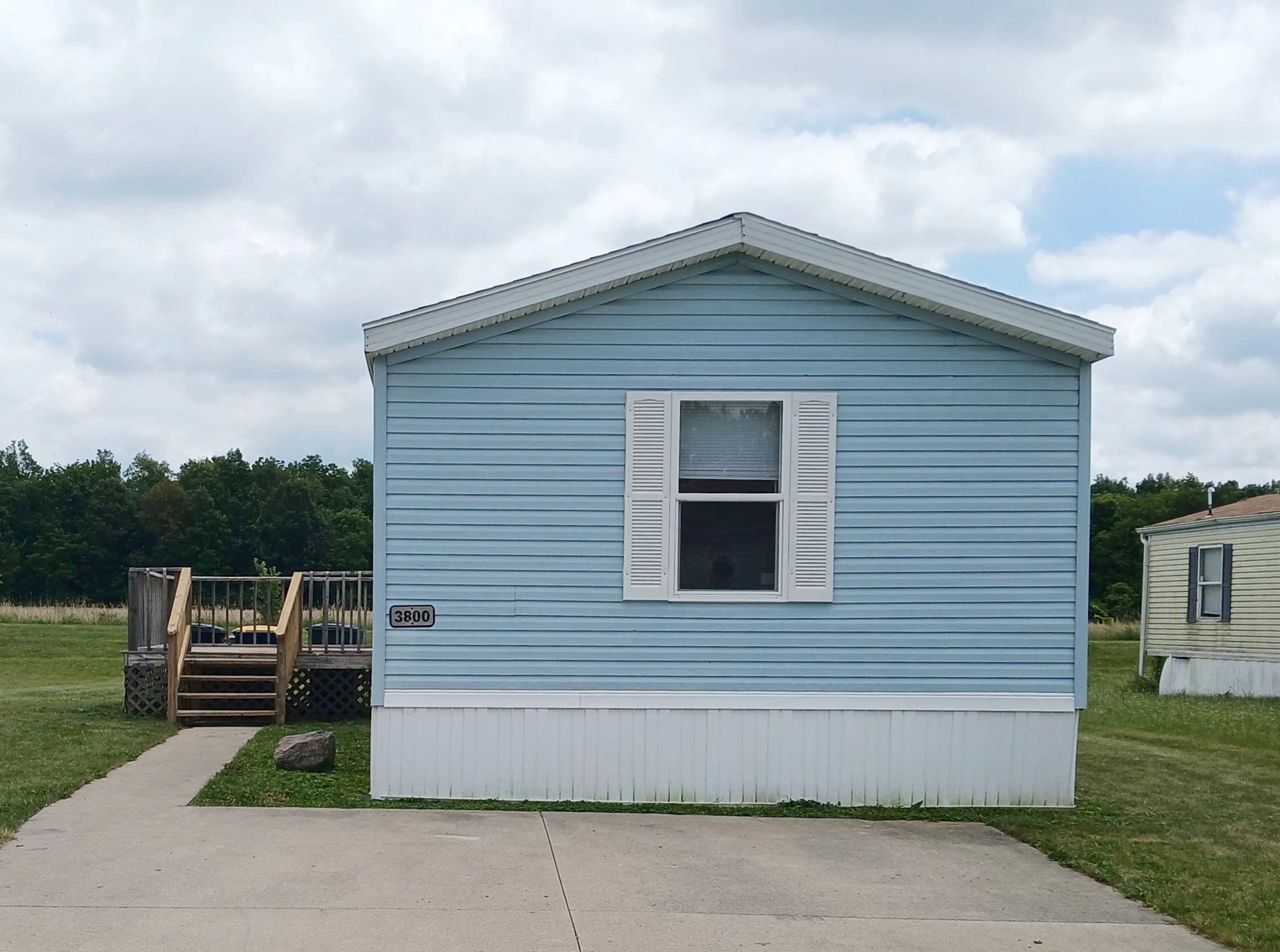 A photo of the home