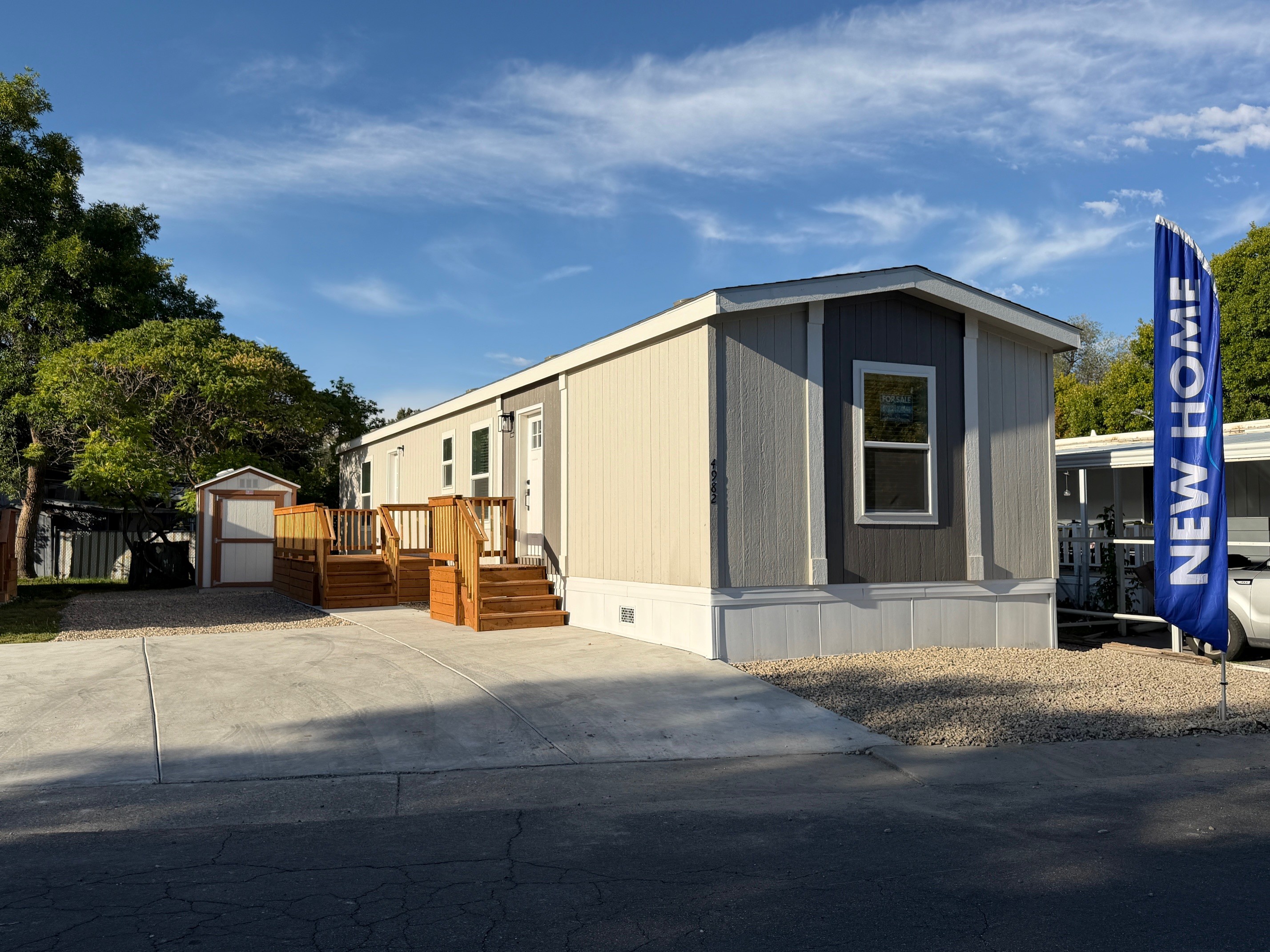 A photo of the home