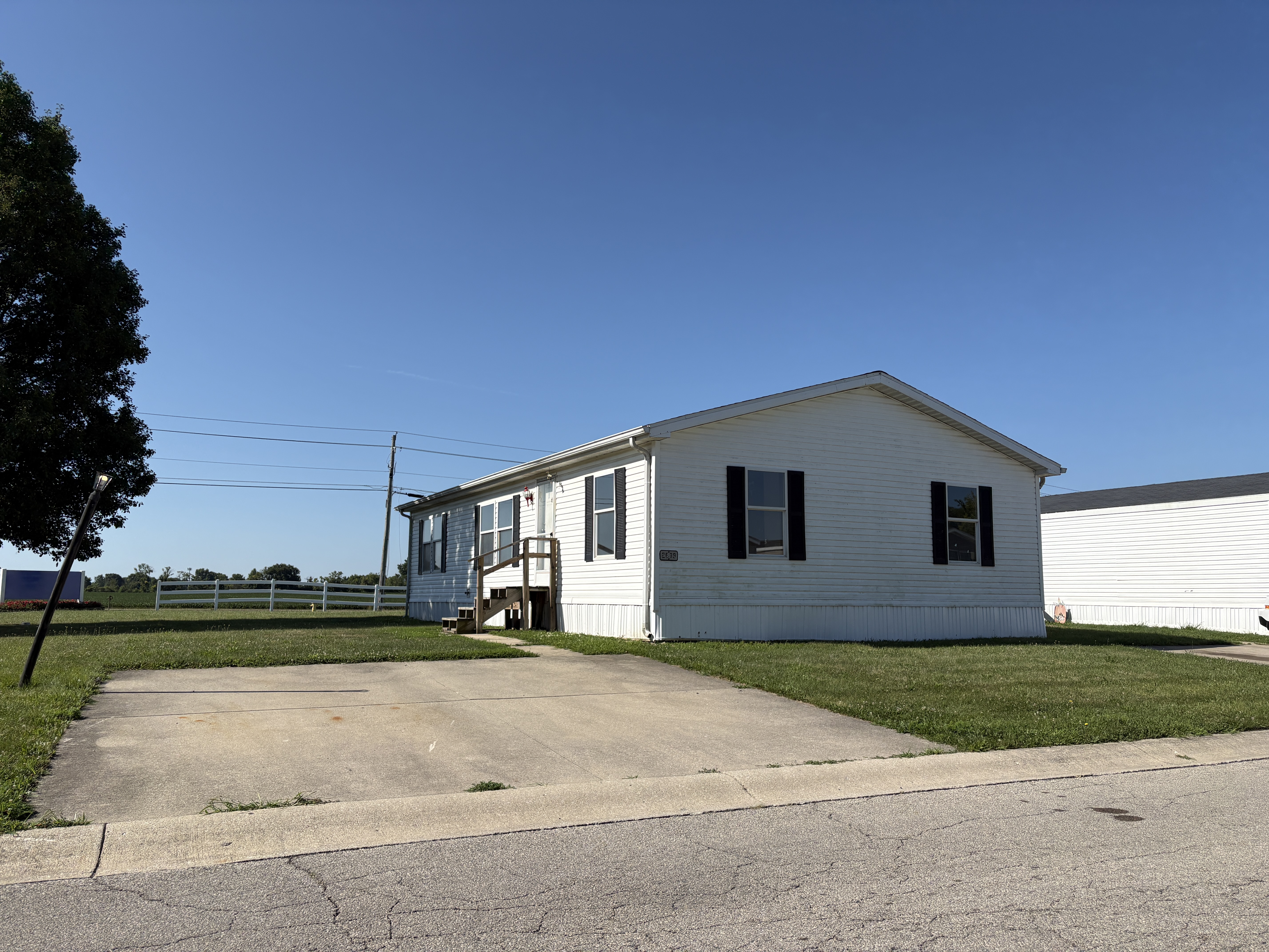 A photo of the home