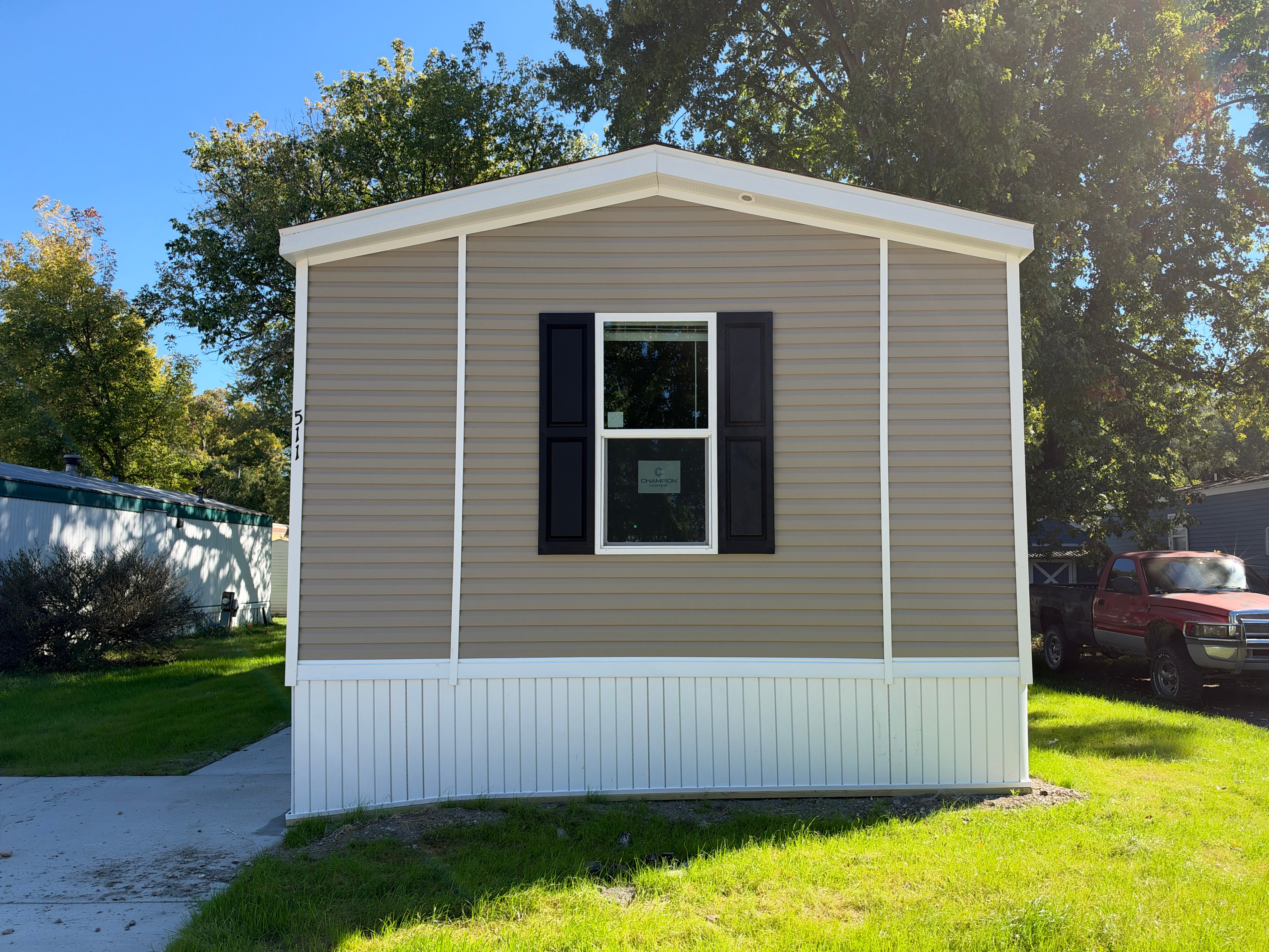 A photo of the home