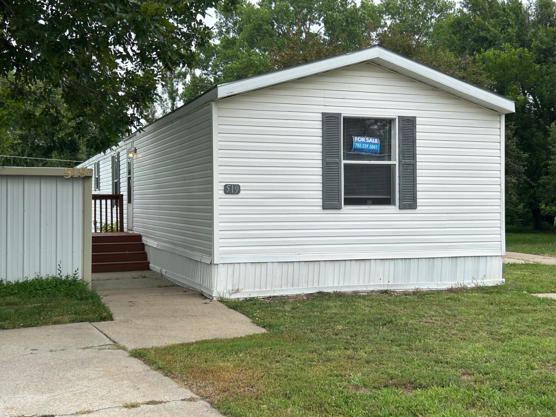 A photo of the home
