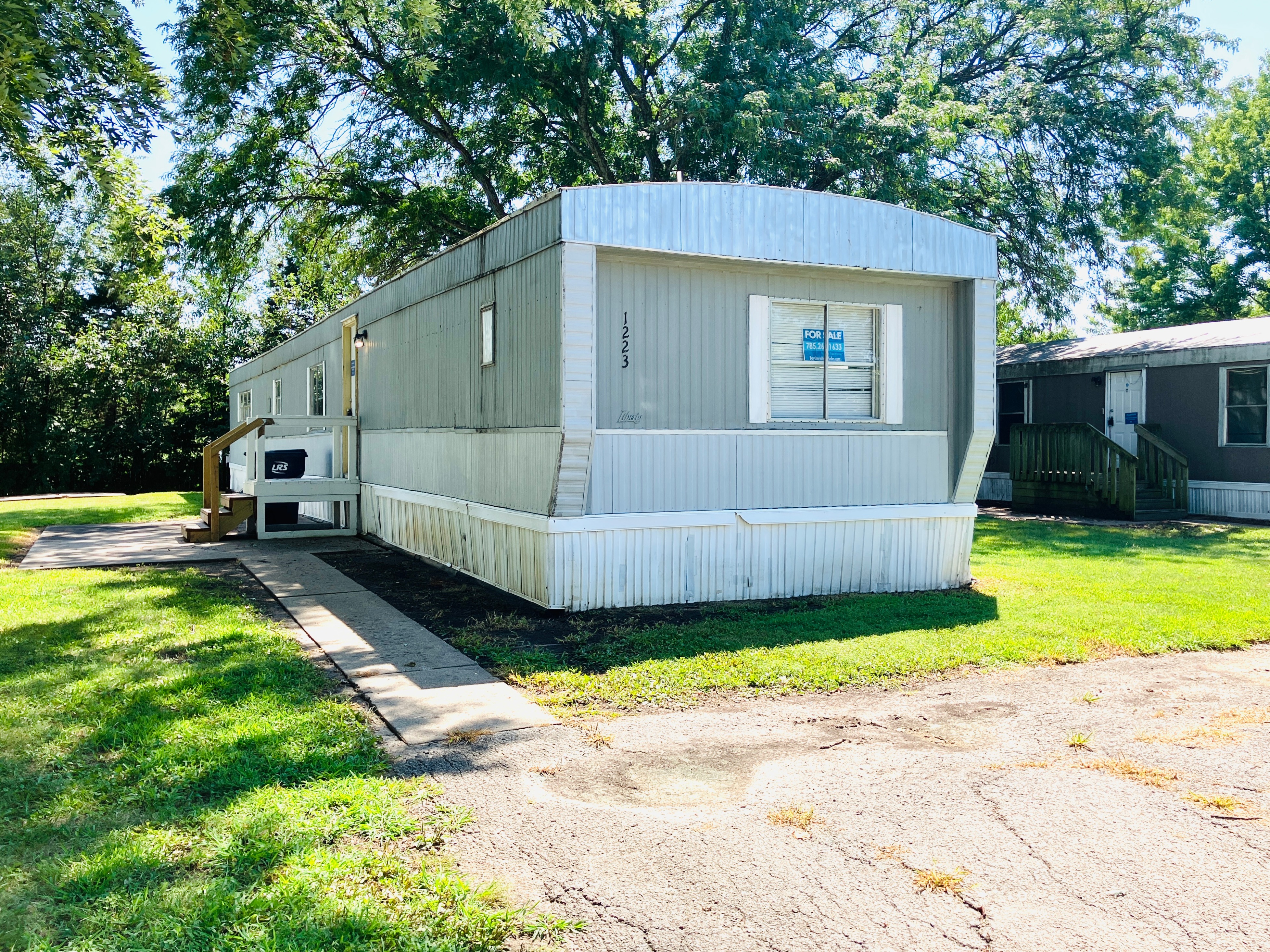 A photo of the home