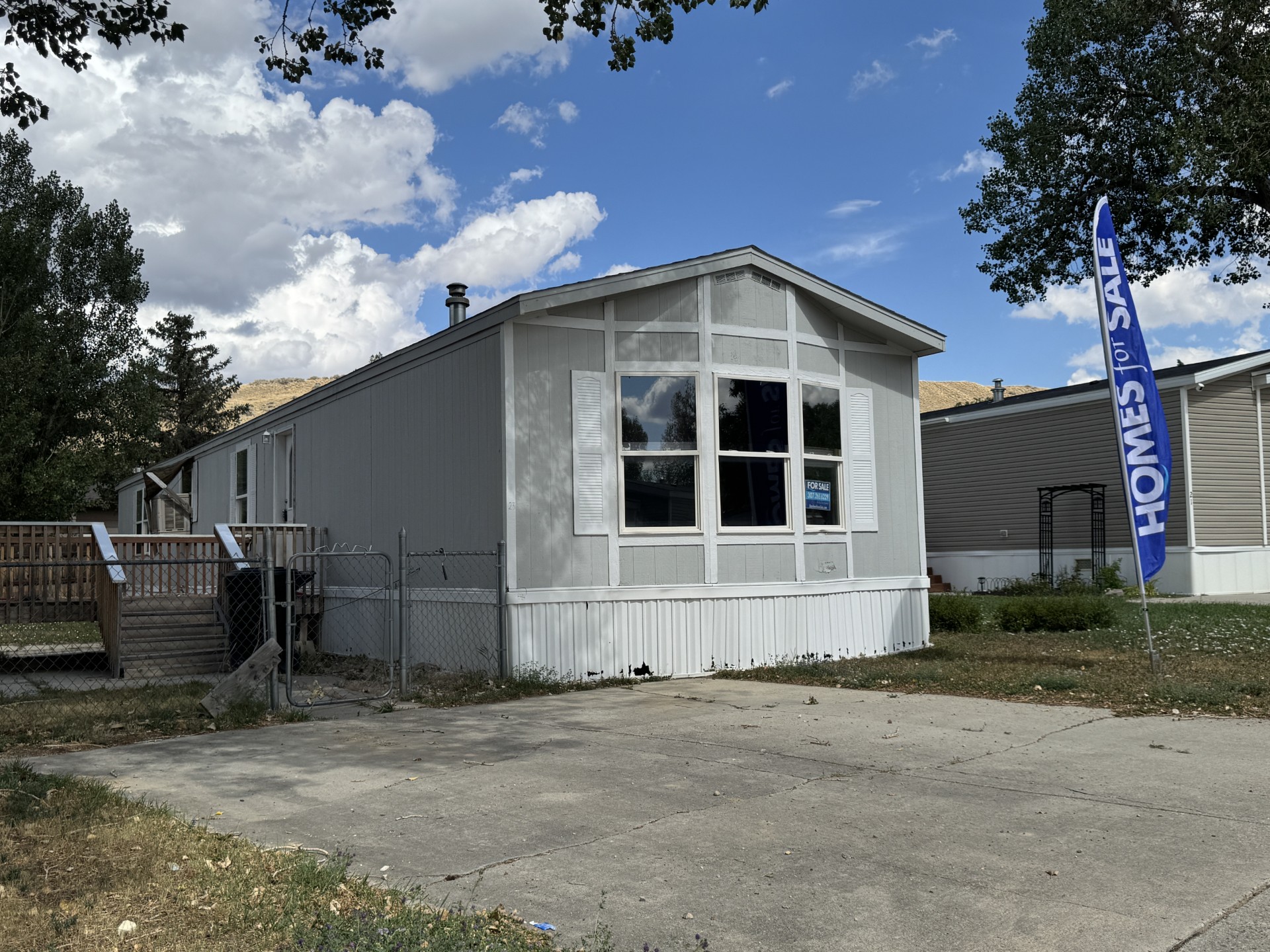 A photo of the home