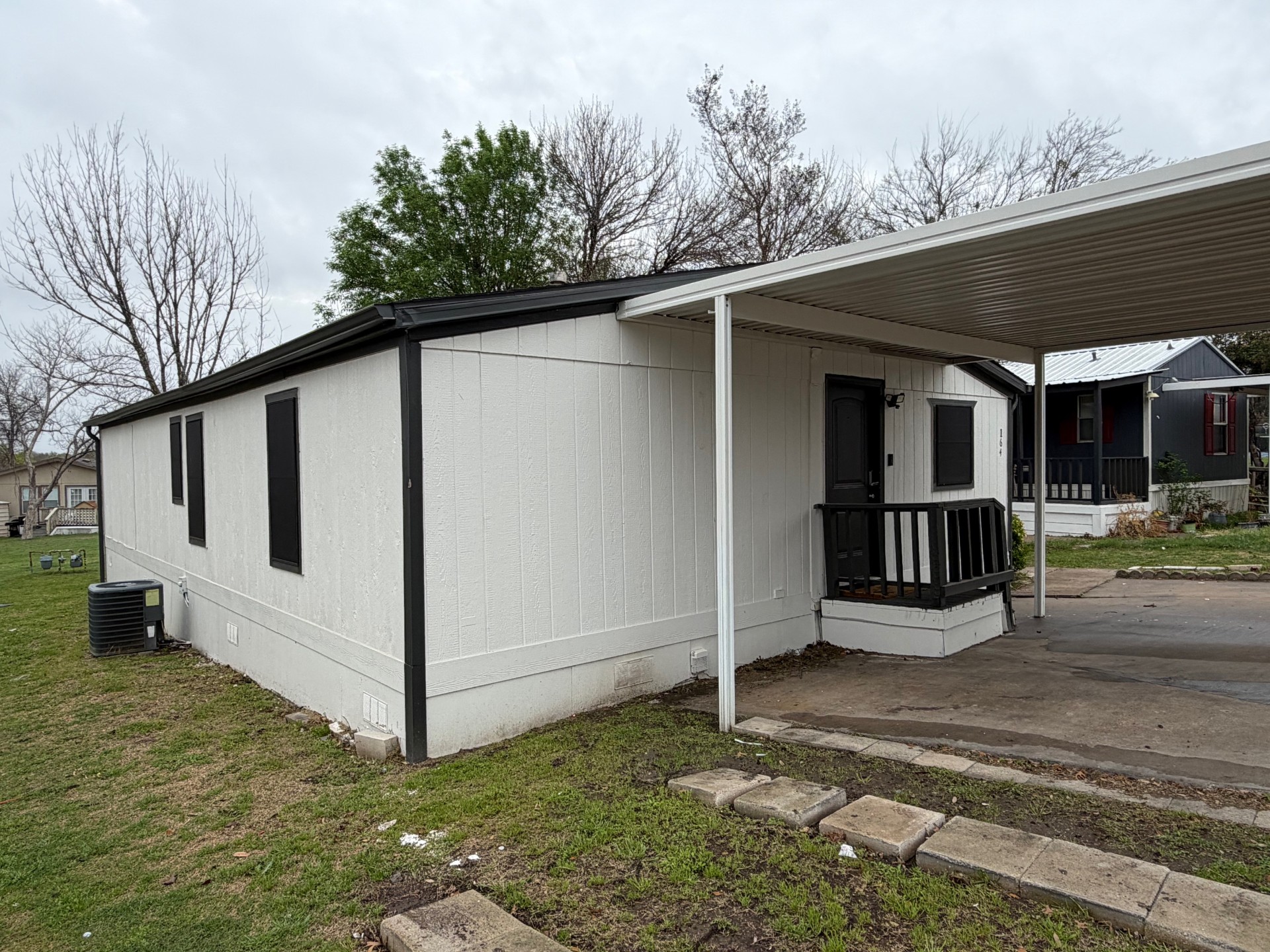 A photo of the home