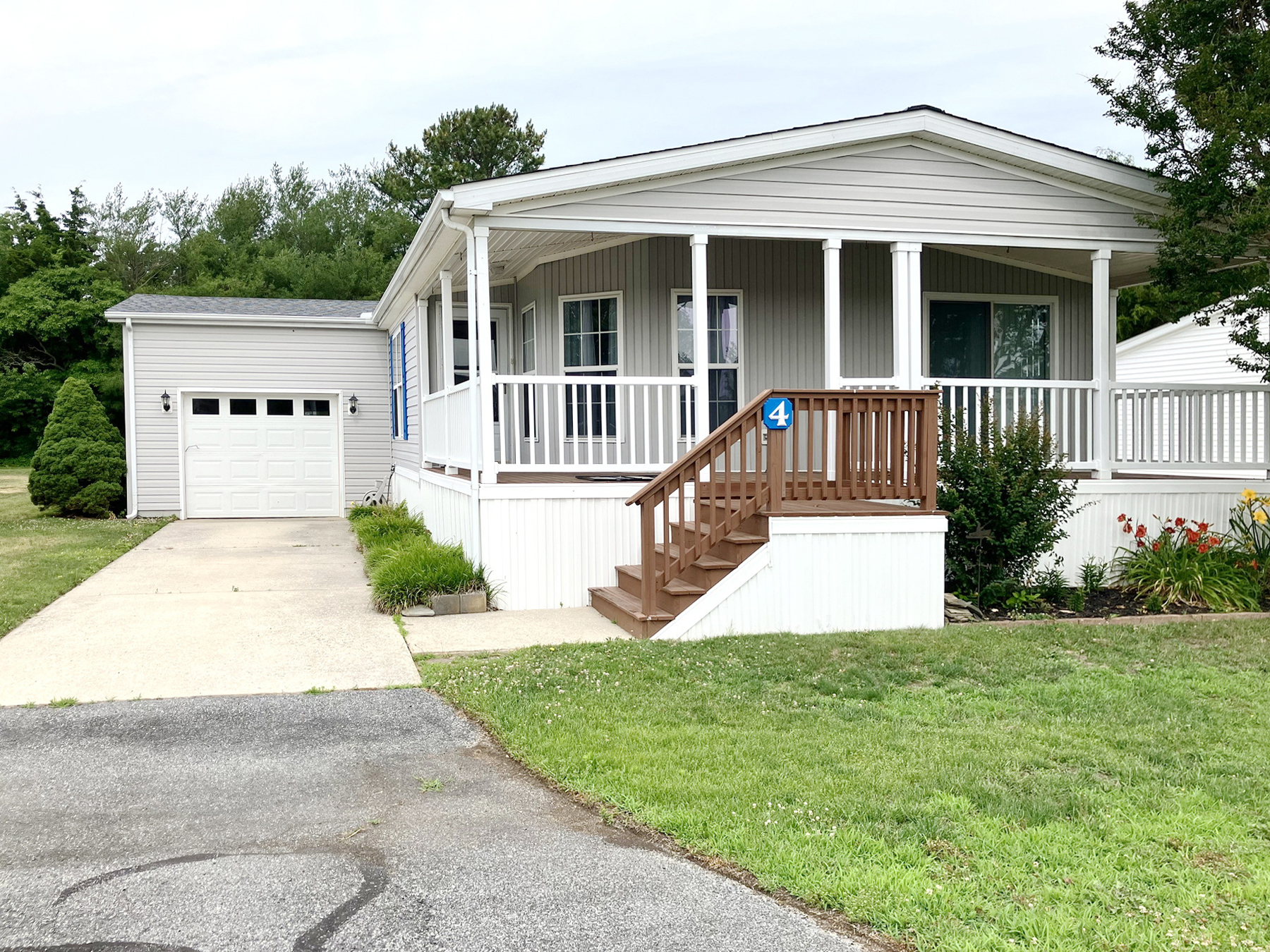 A photo of the home