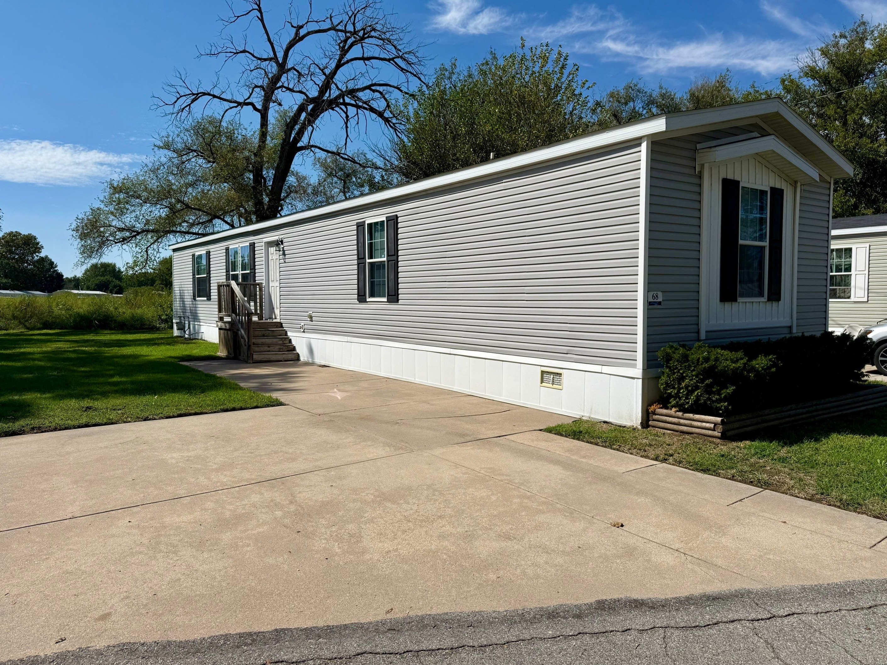 A photo of the home