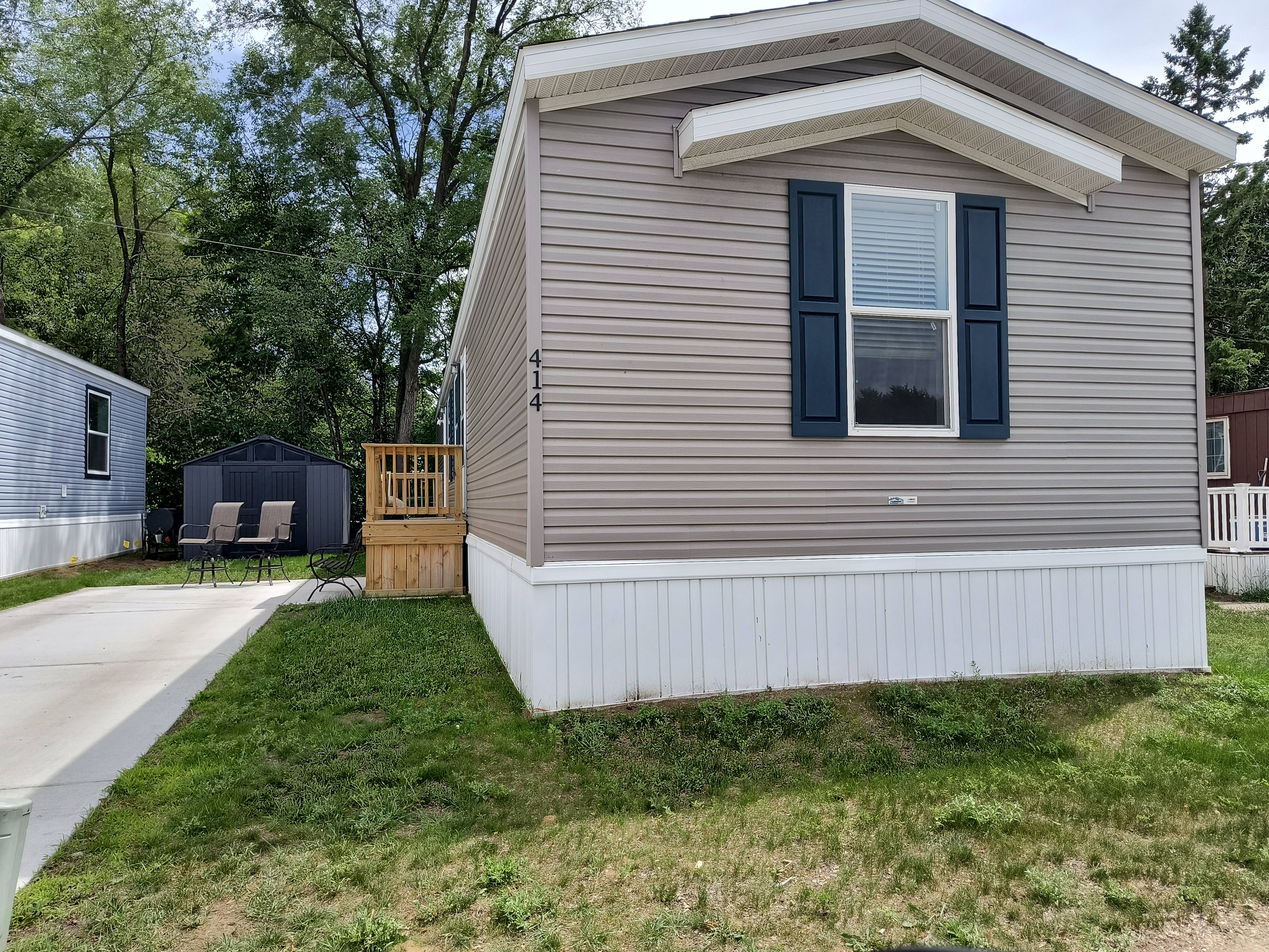 A photo of the home
