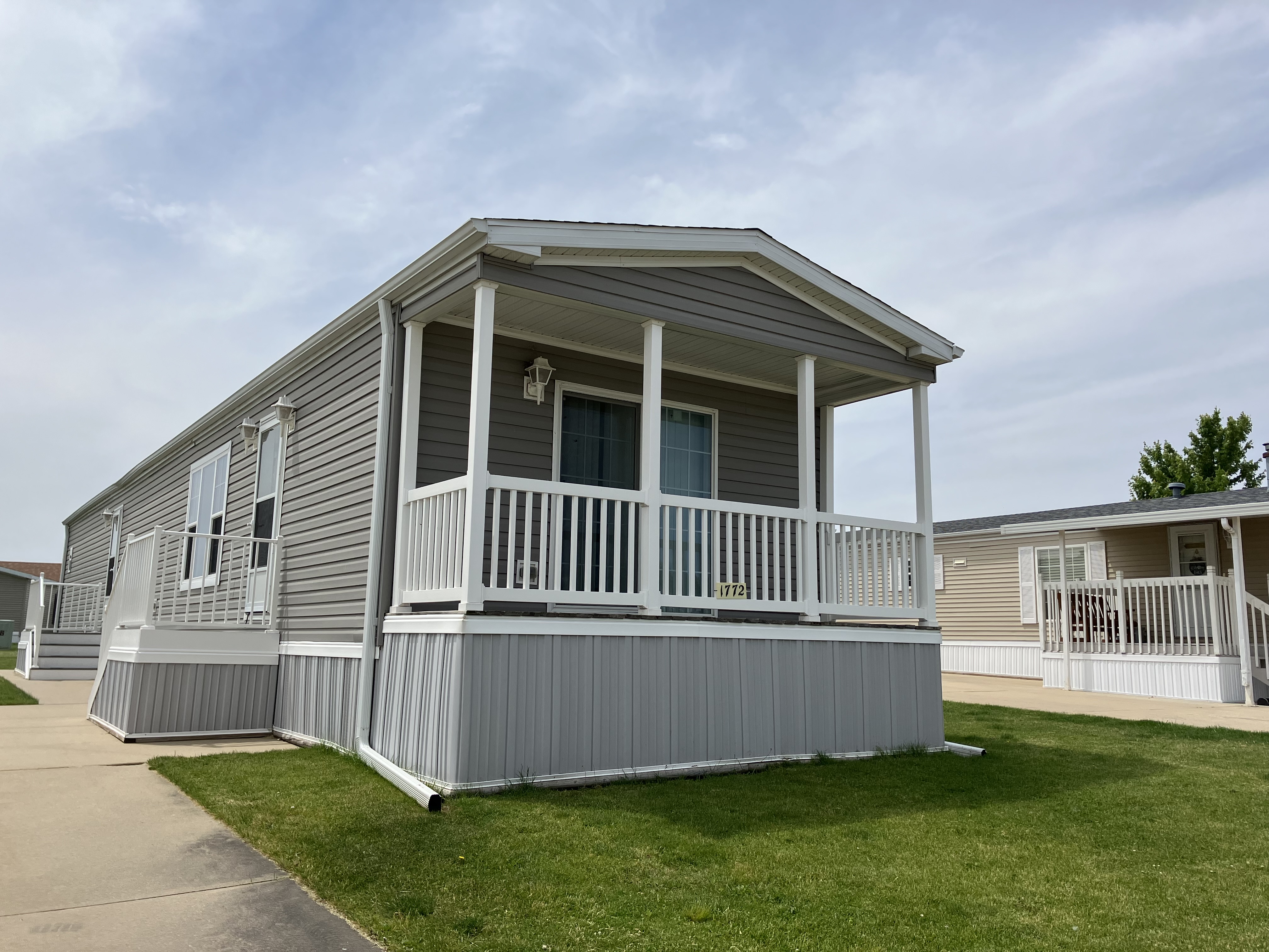 A photo of the home