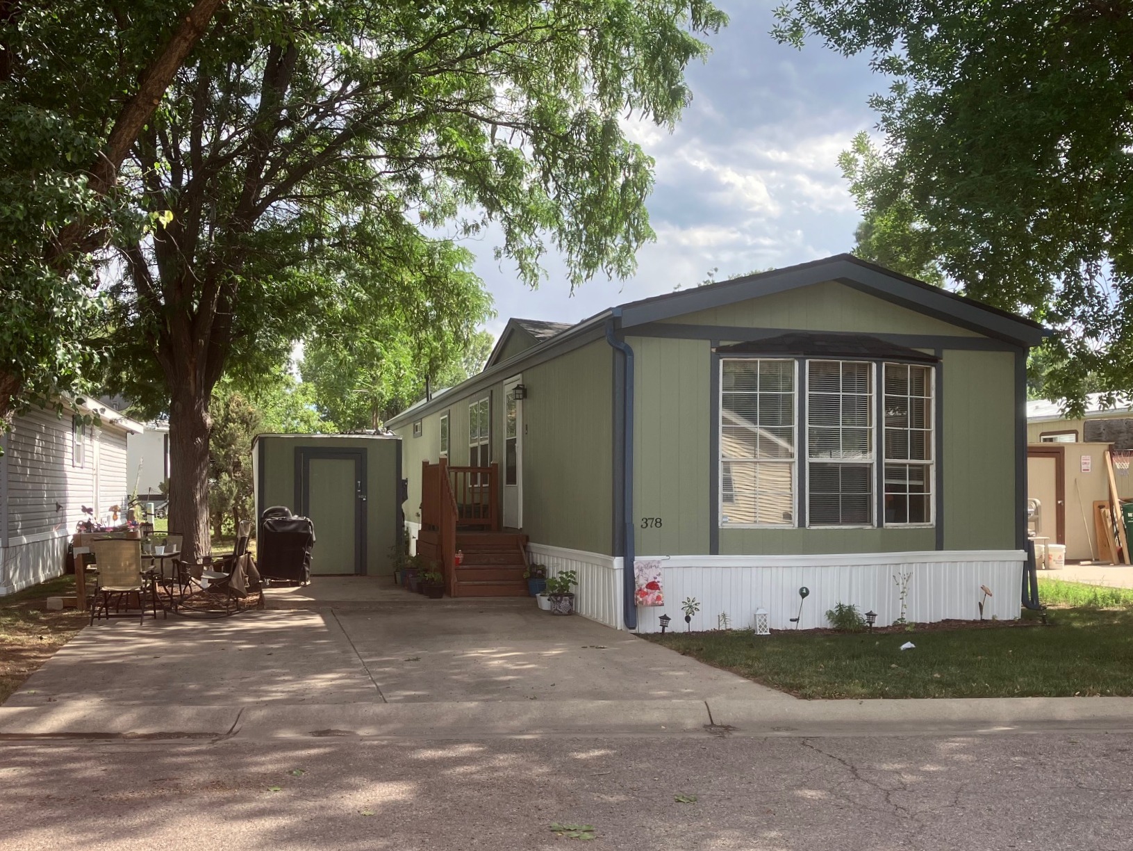 A photo of the home