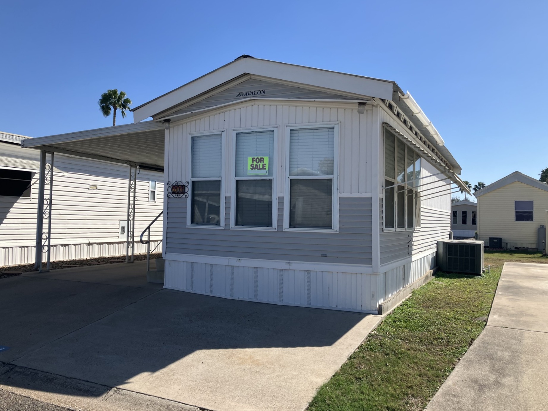 A photo of the home