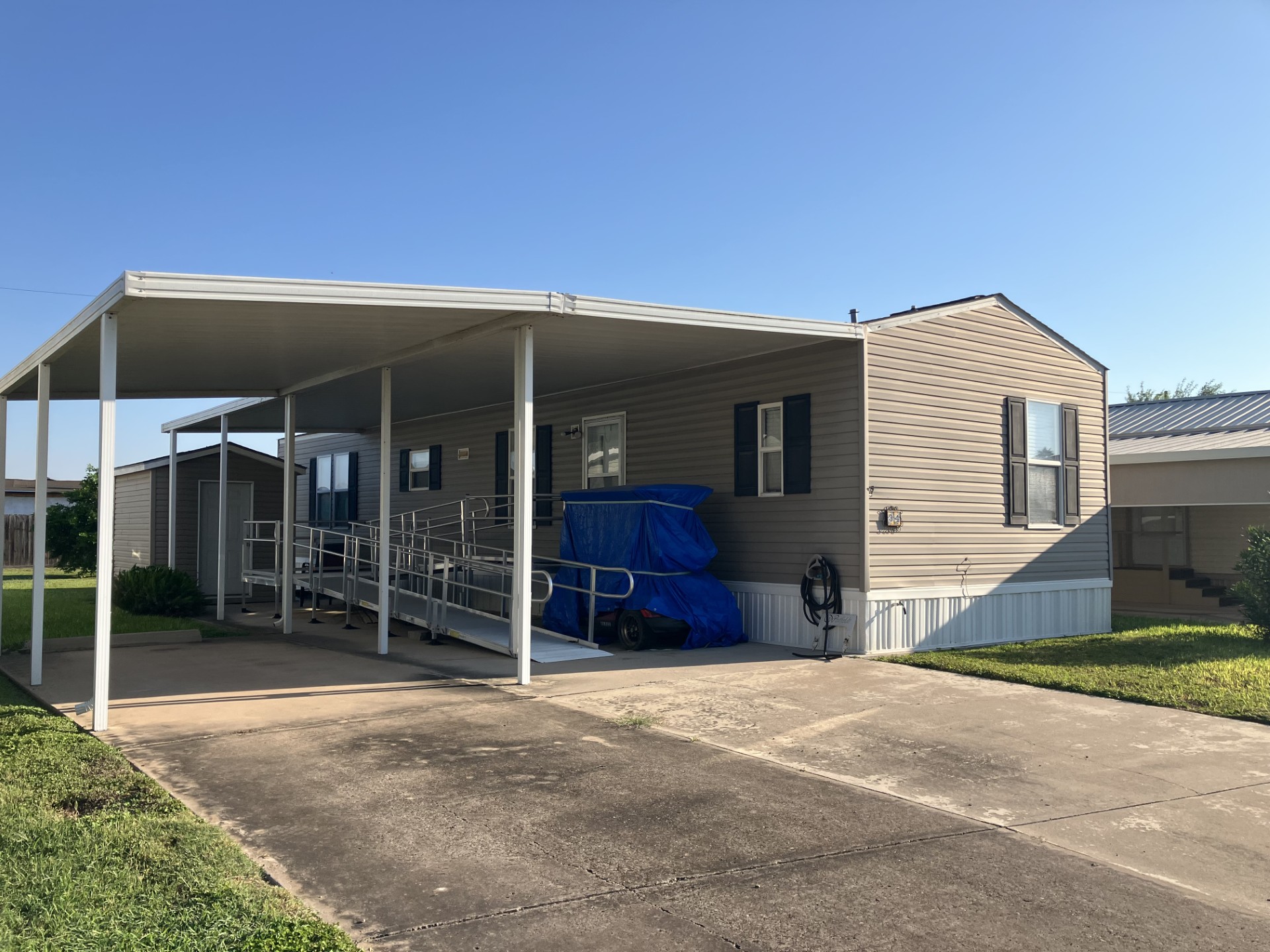 A photo of the home