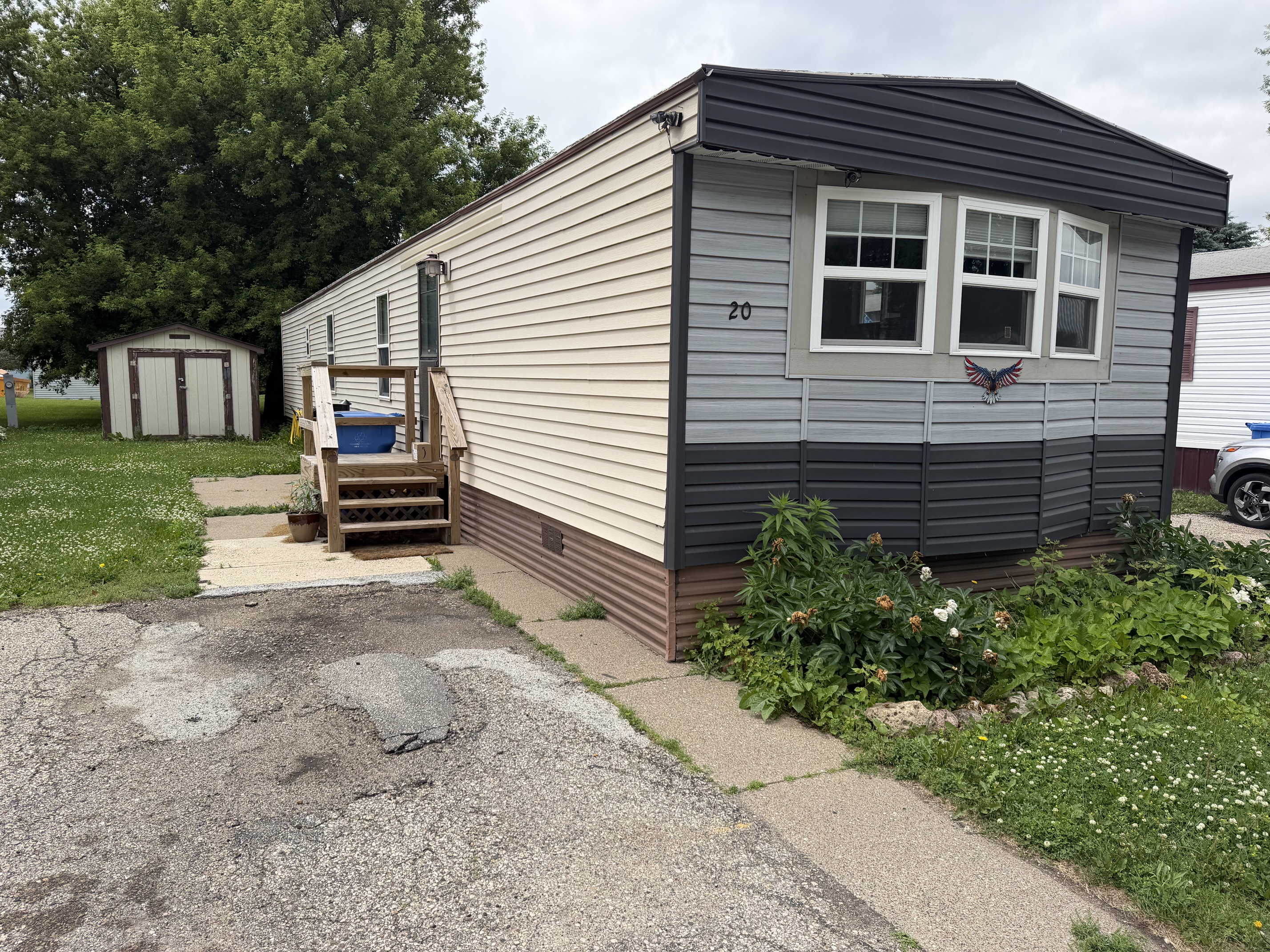 A photo of the home