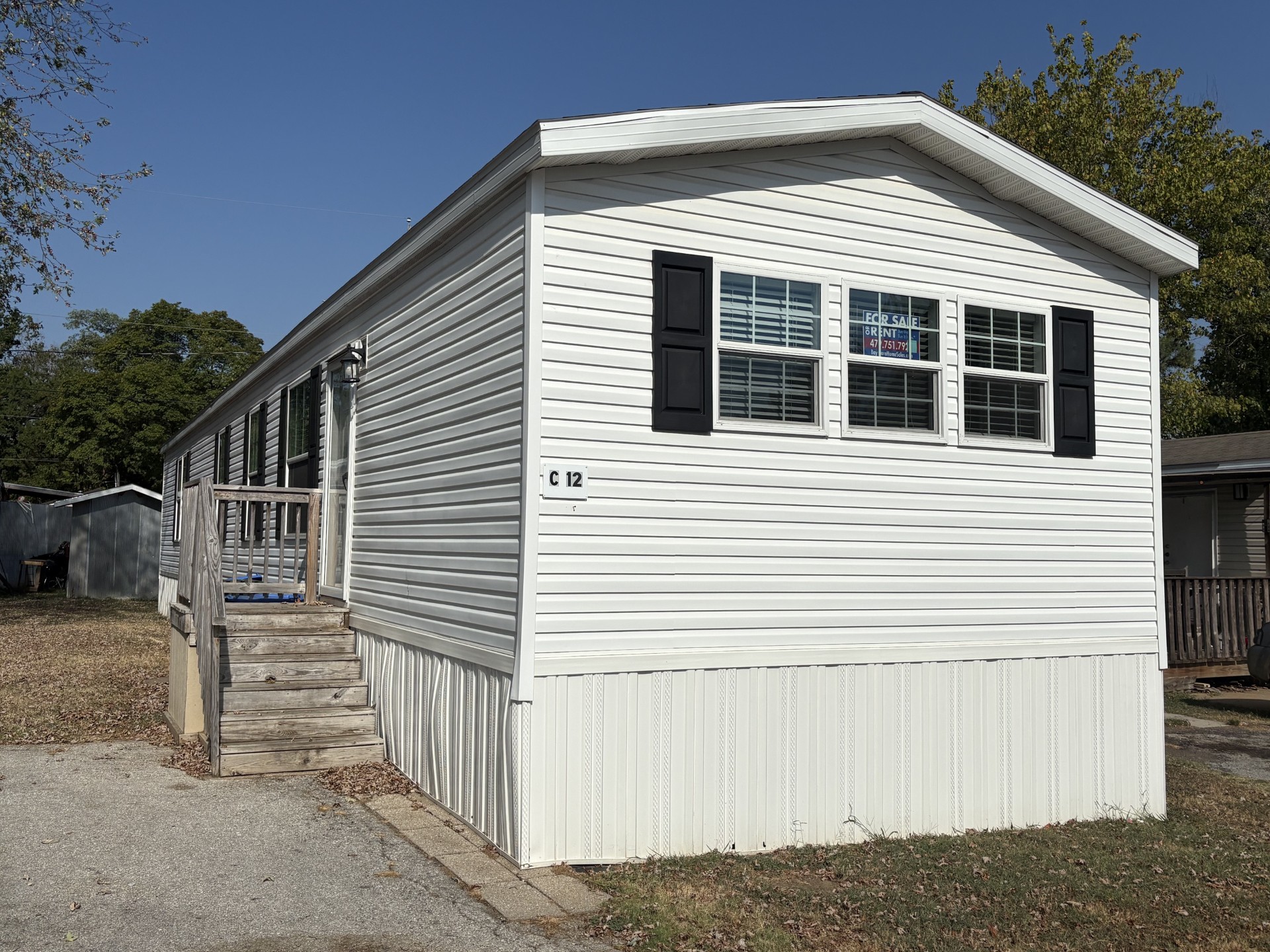 A photo of the home