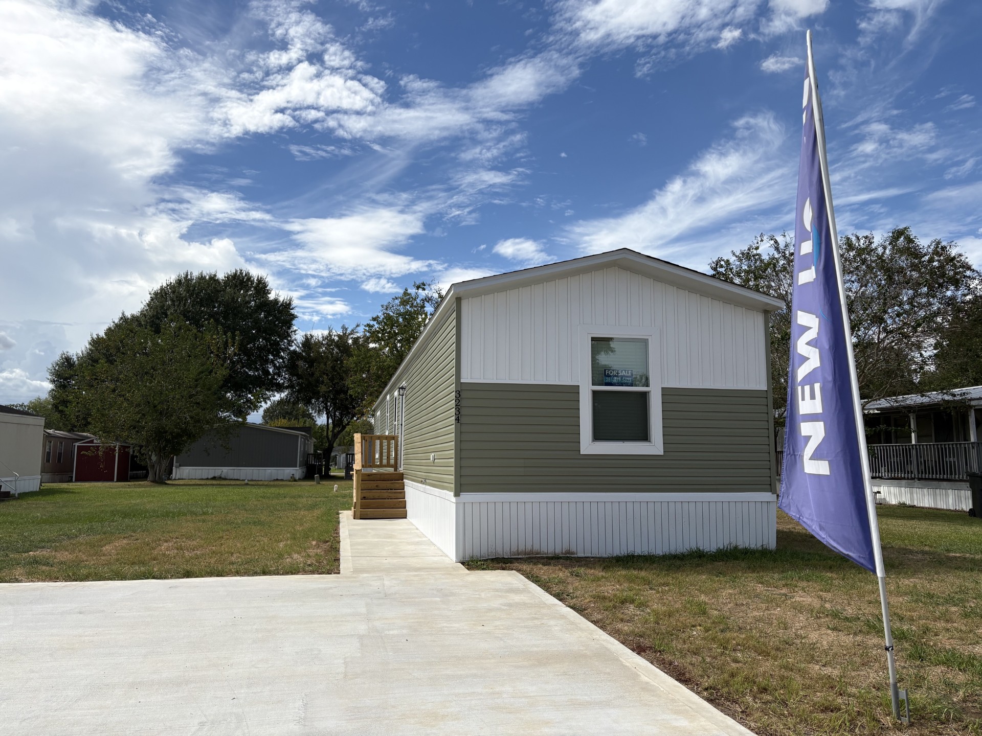 A photo of the home