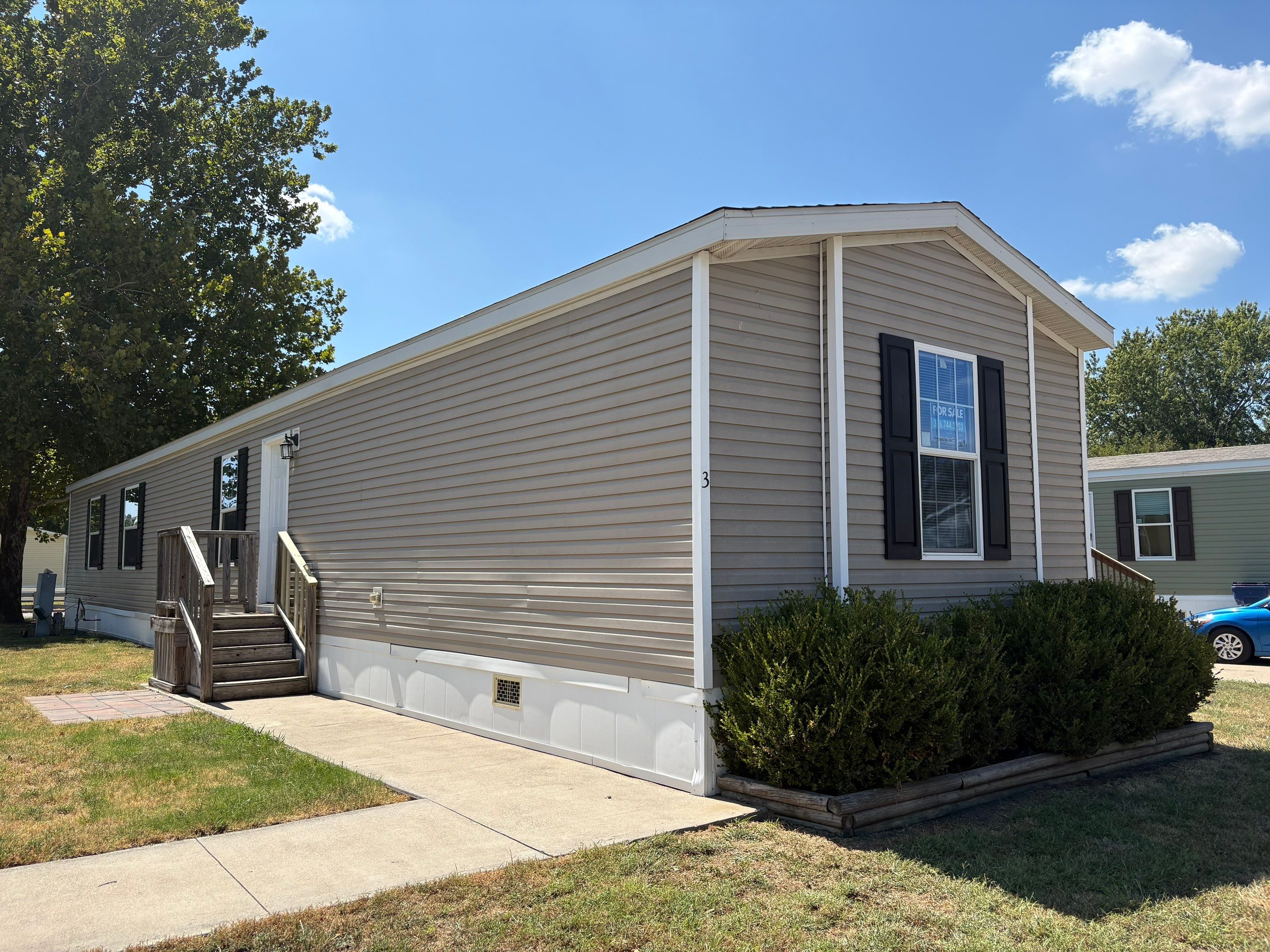 A photo of the home