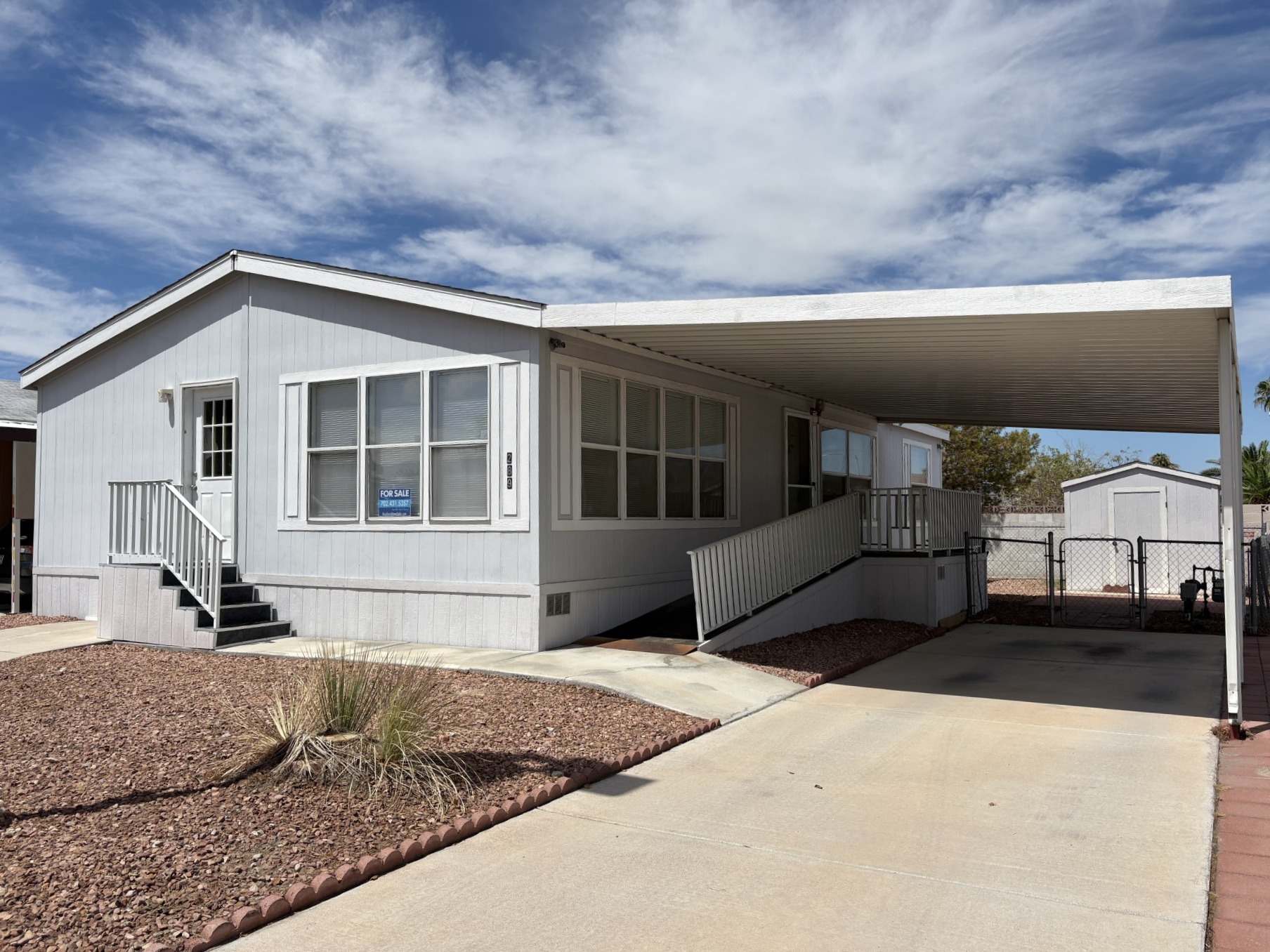 A photo of the home