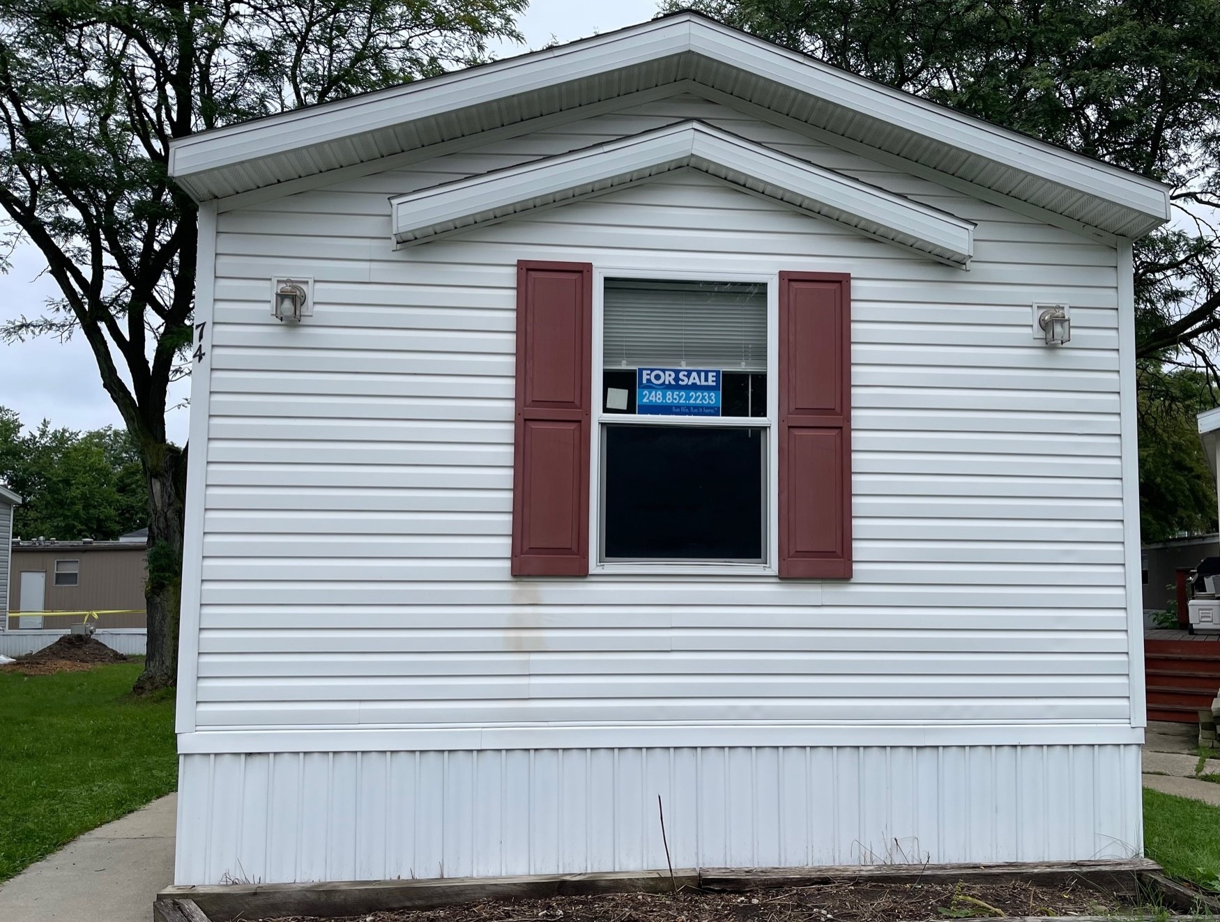A photo of the home