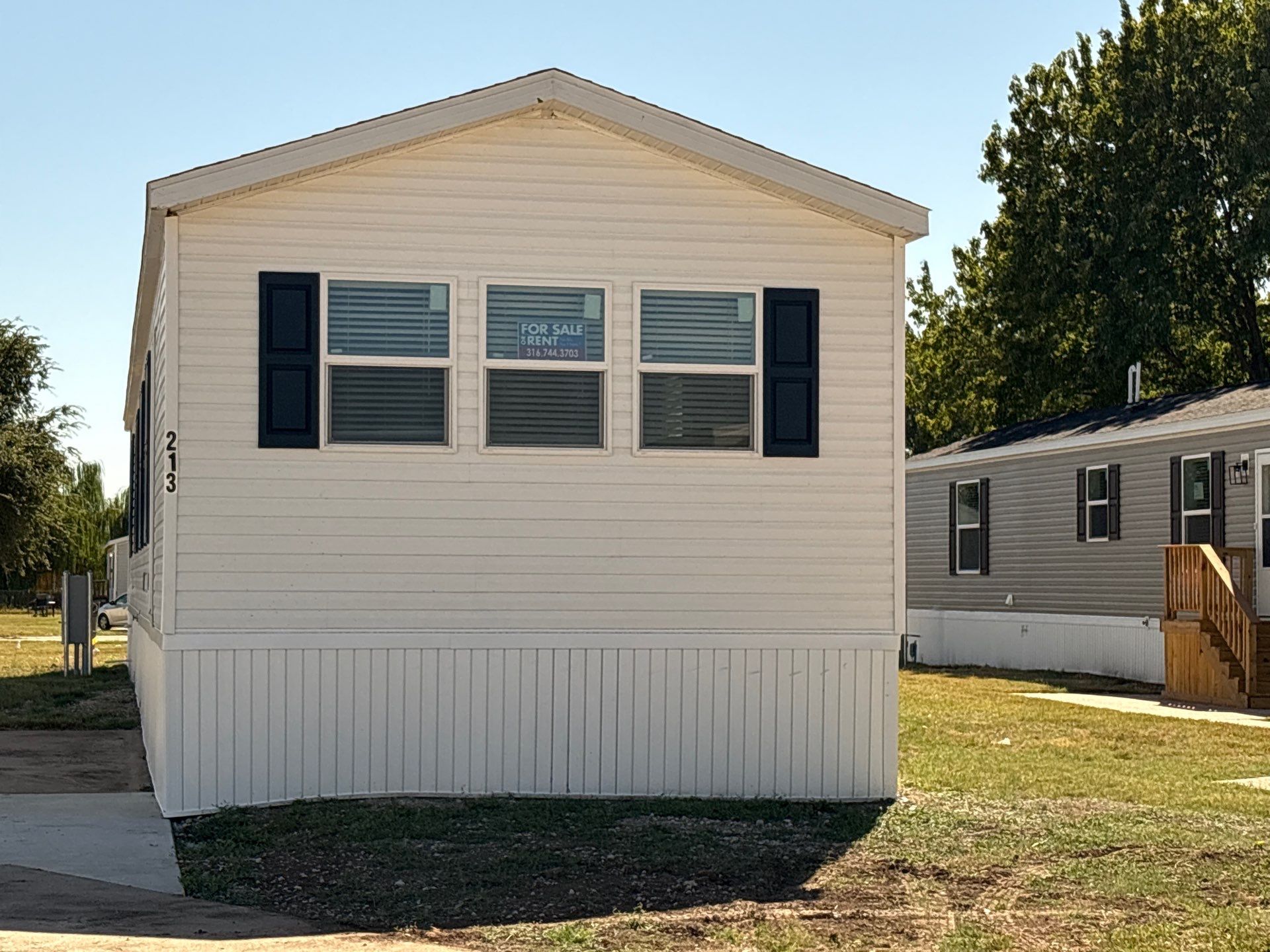 A photo of the home