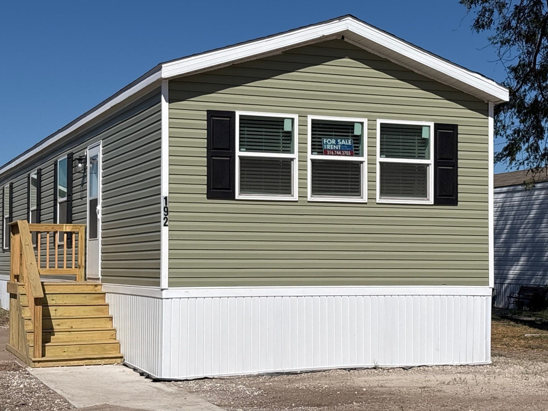 A photo of the home