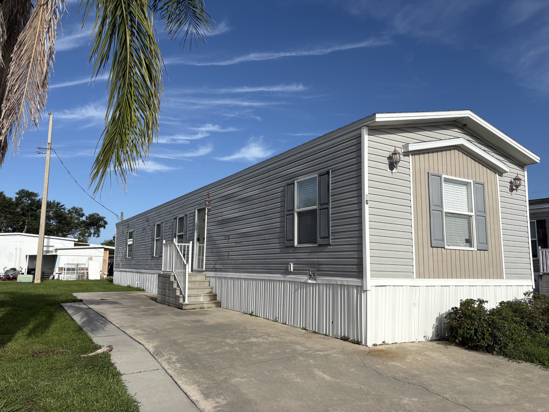 A photo of the home