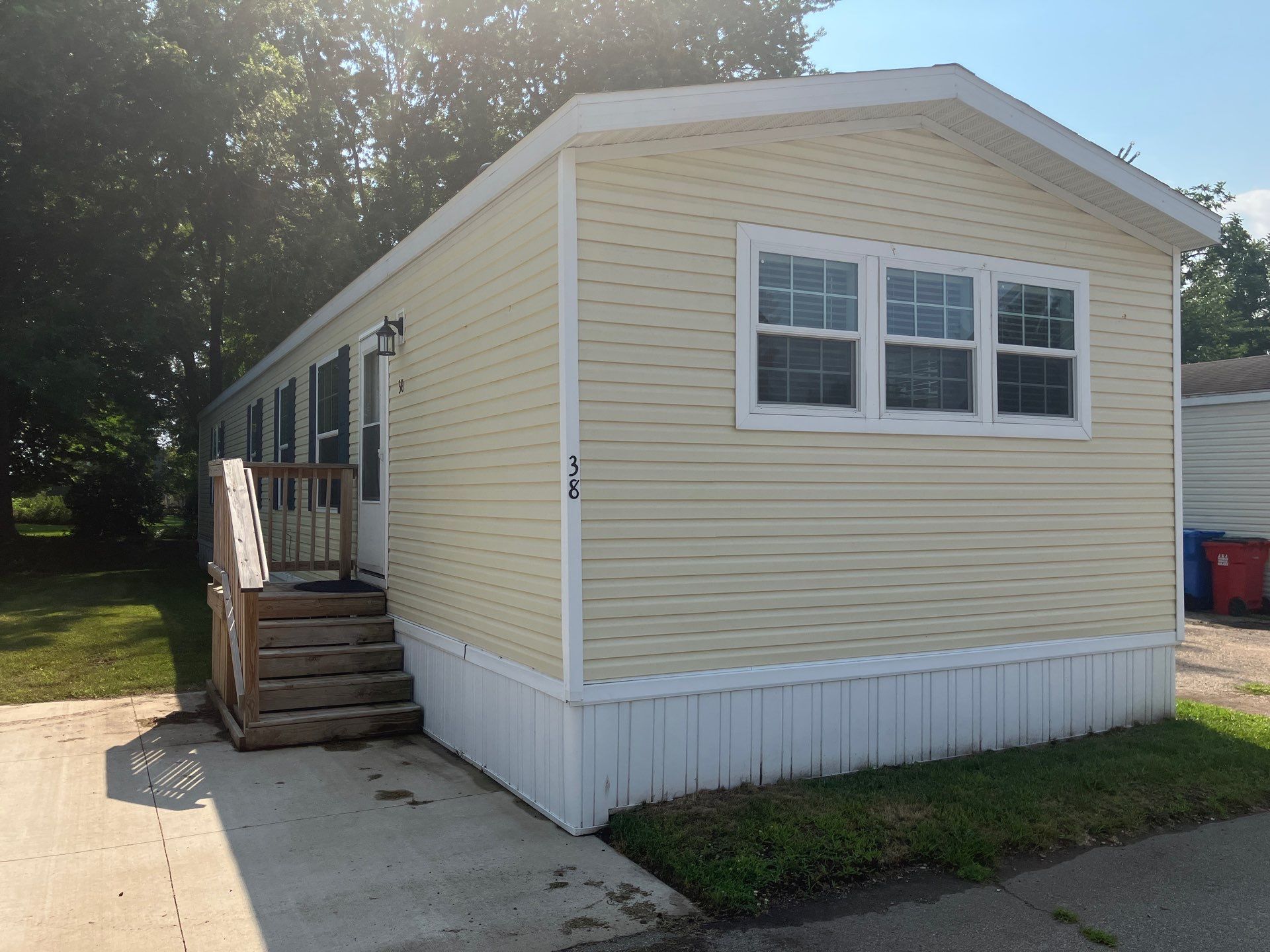 A photo of the home