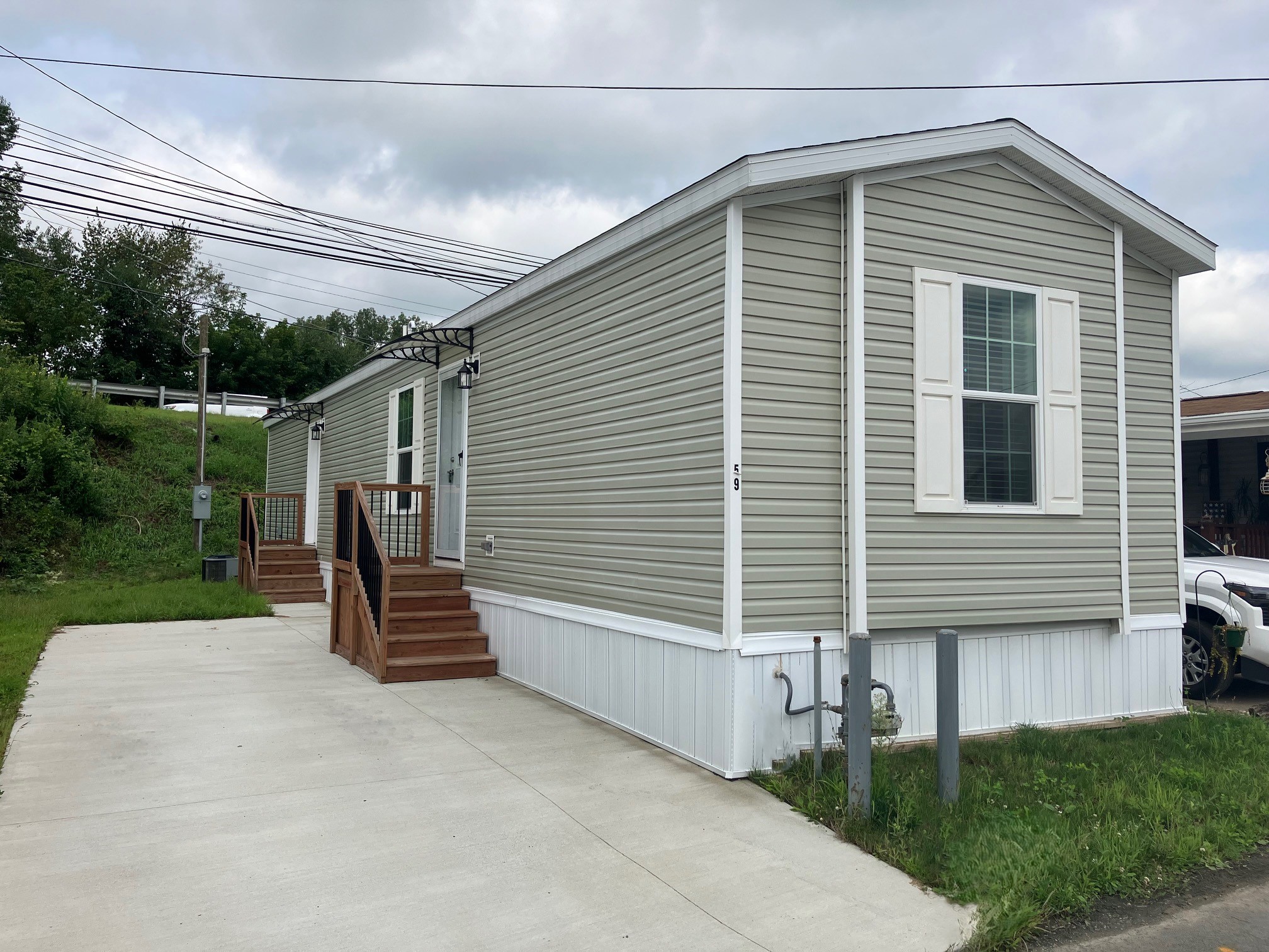 A photo of the home