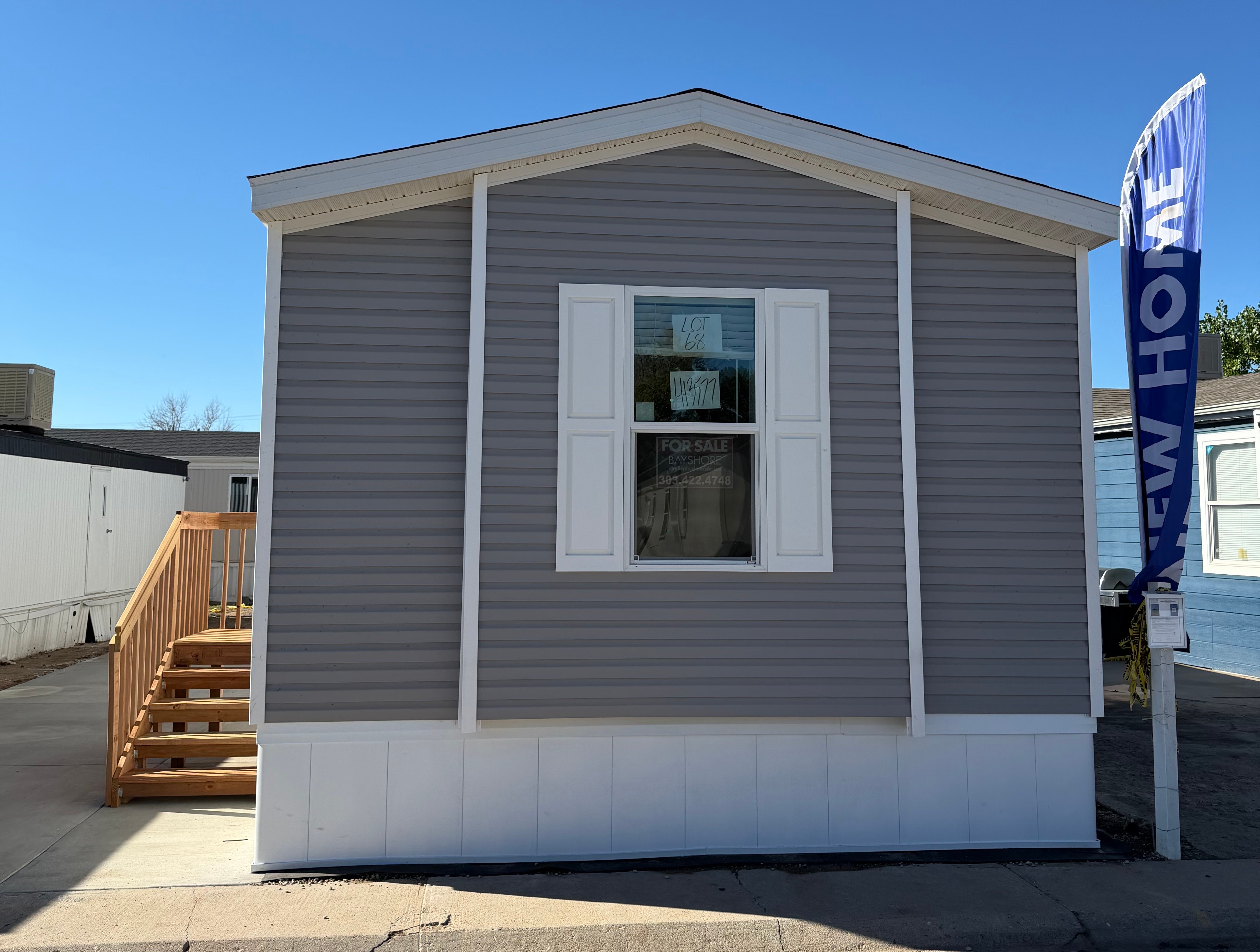 A photo of the home