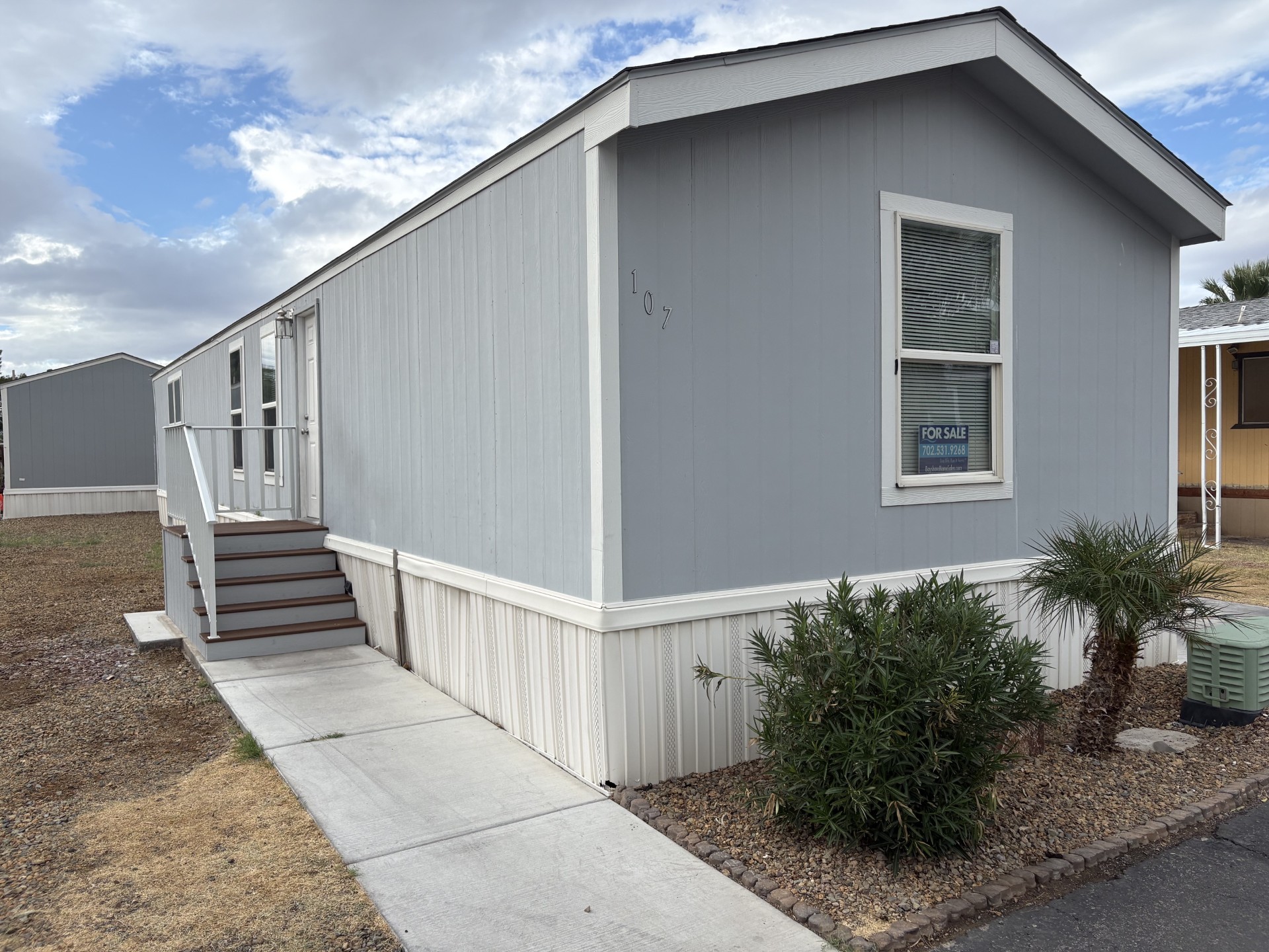 A photo of the home
