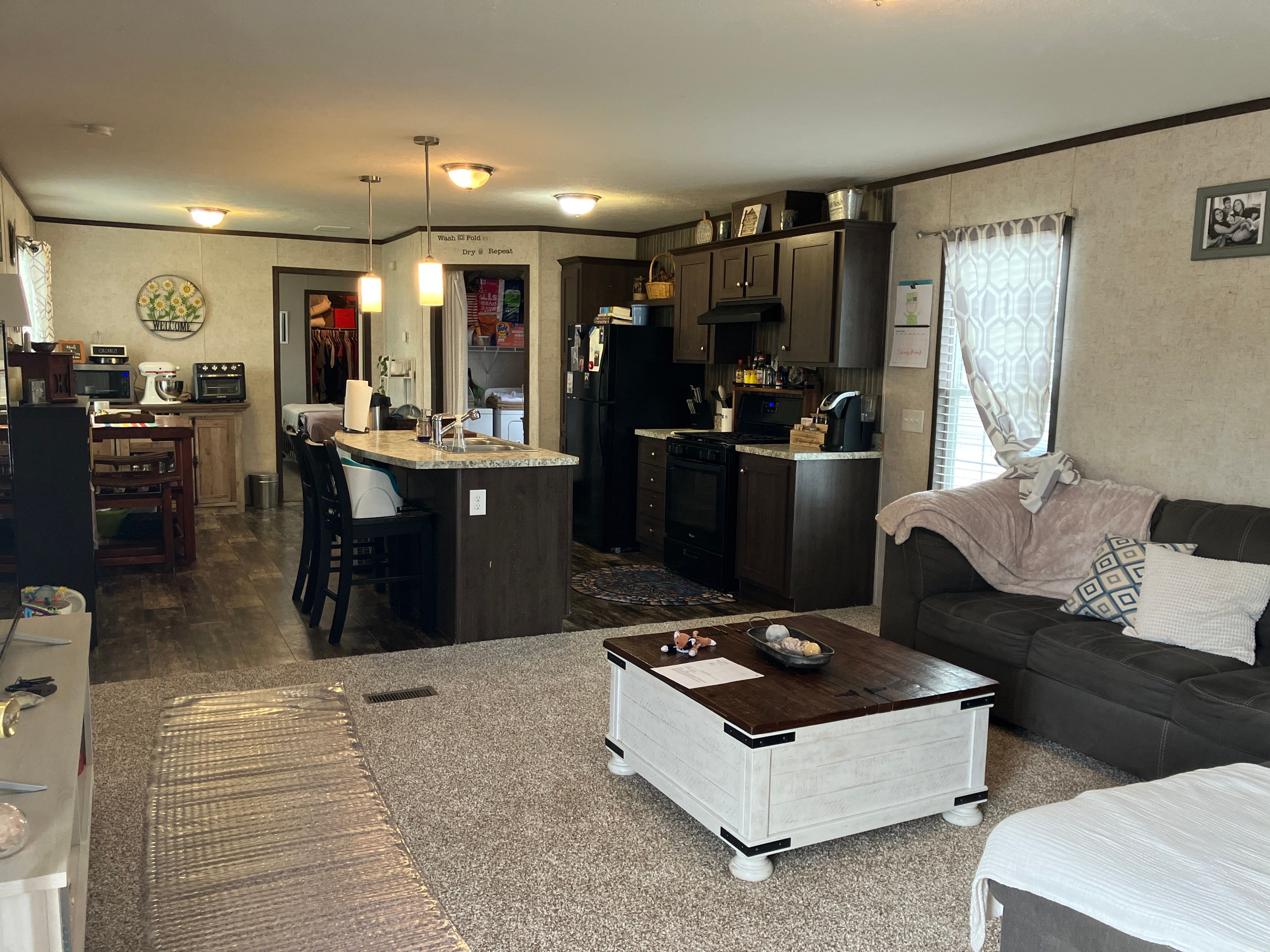 A photo of the home