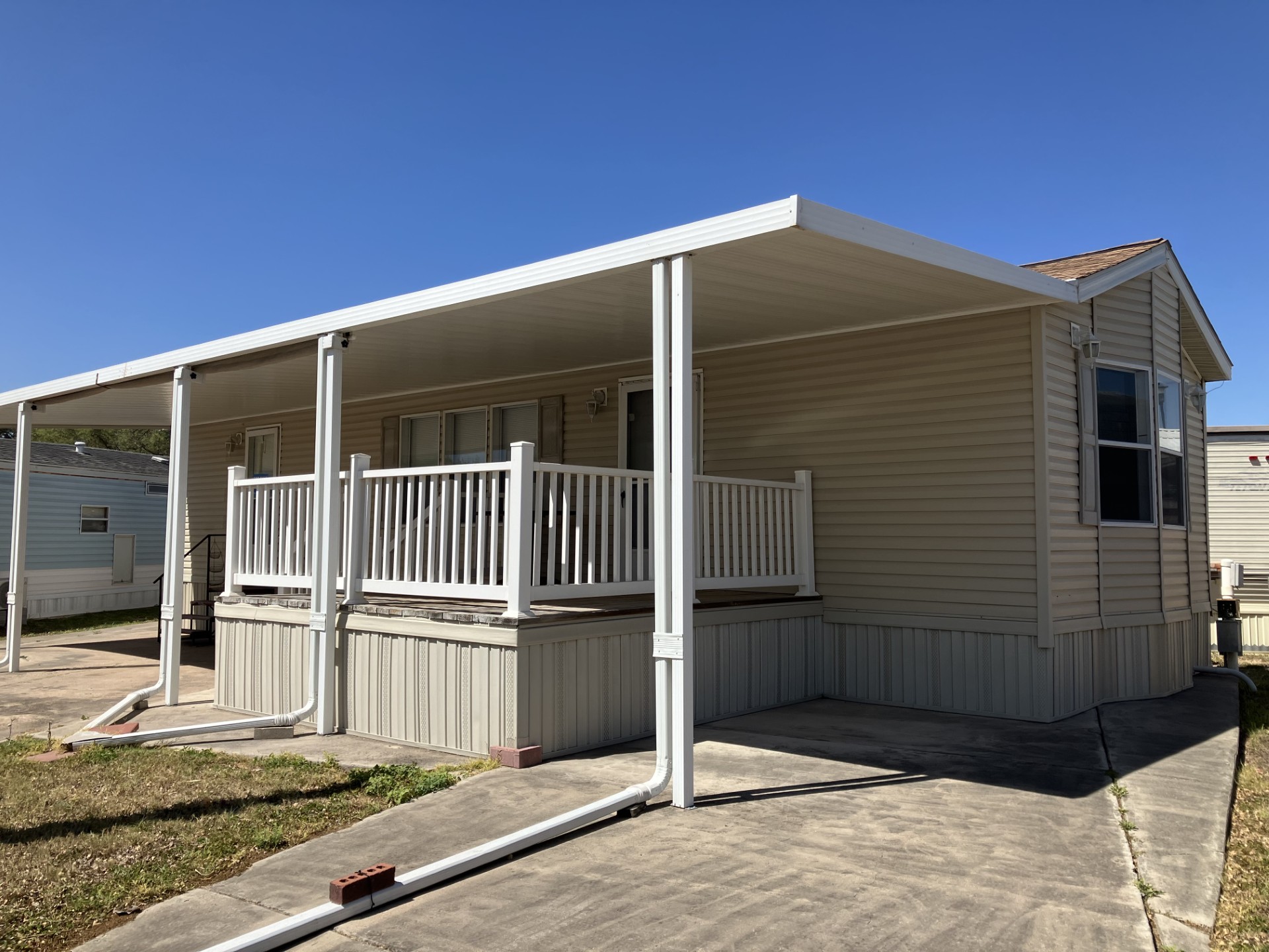 A photo of the home