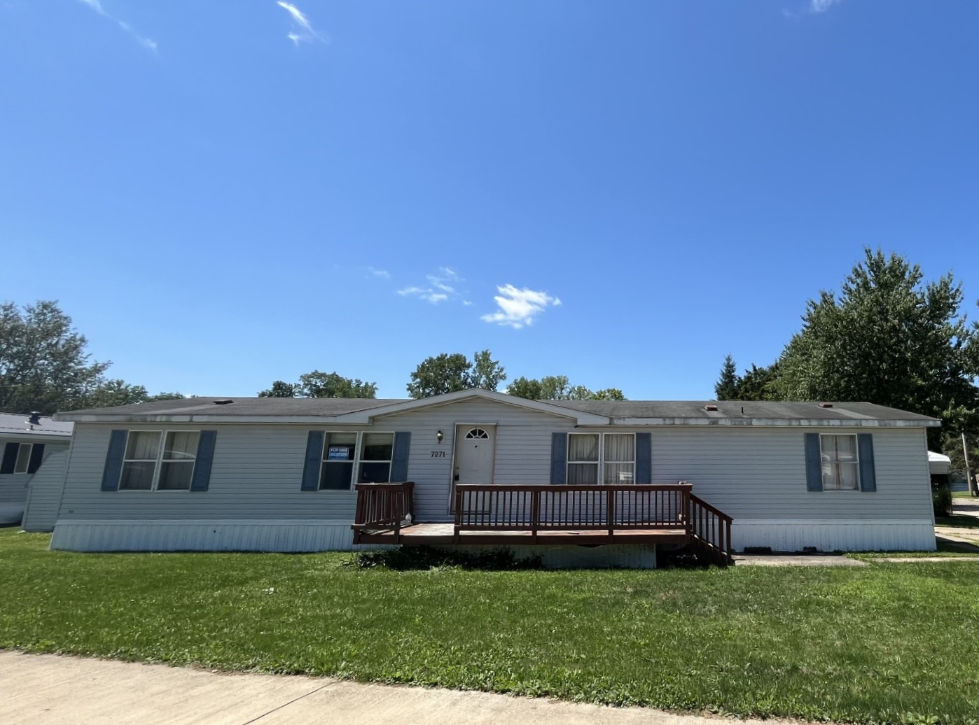 A photo of the home