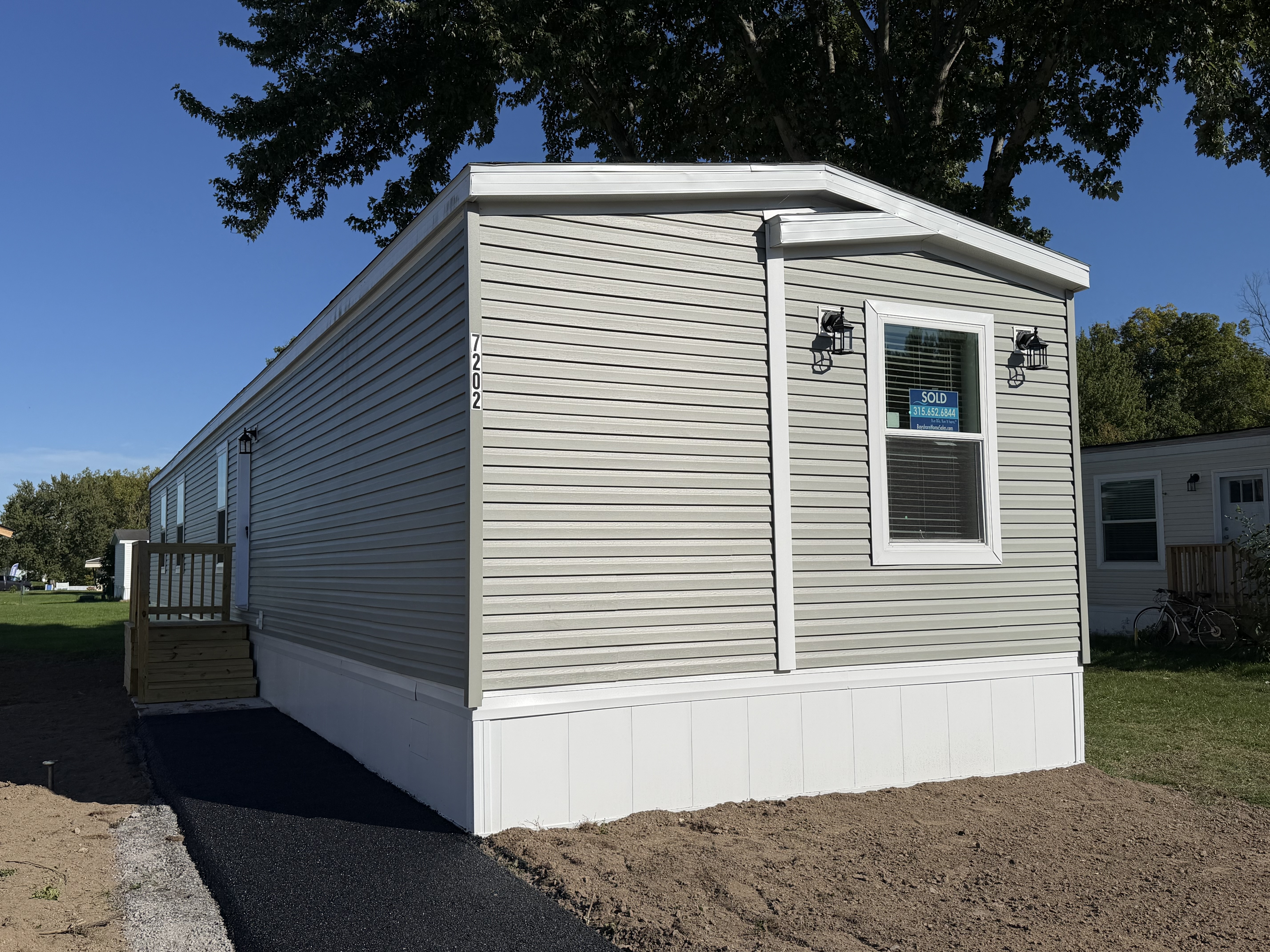 A photo of the home