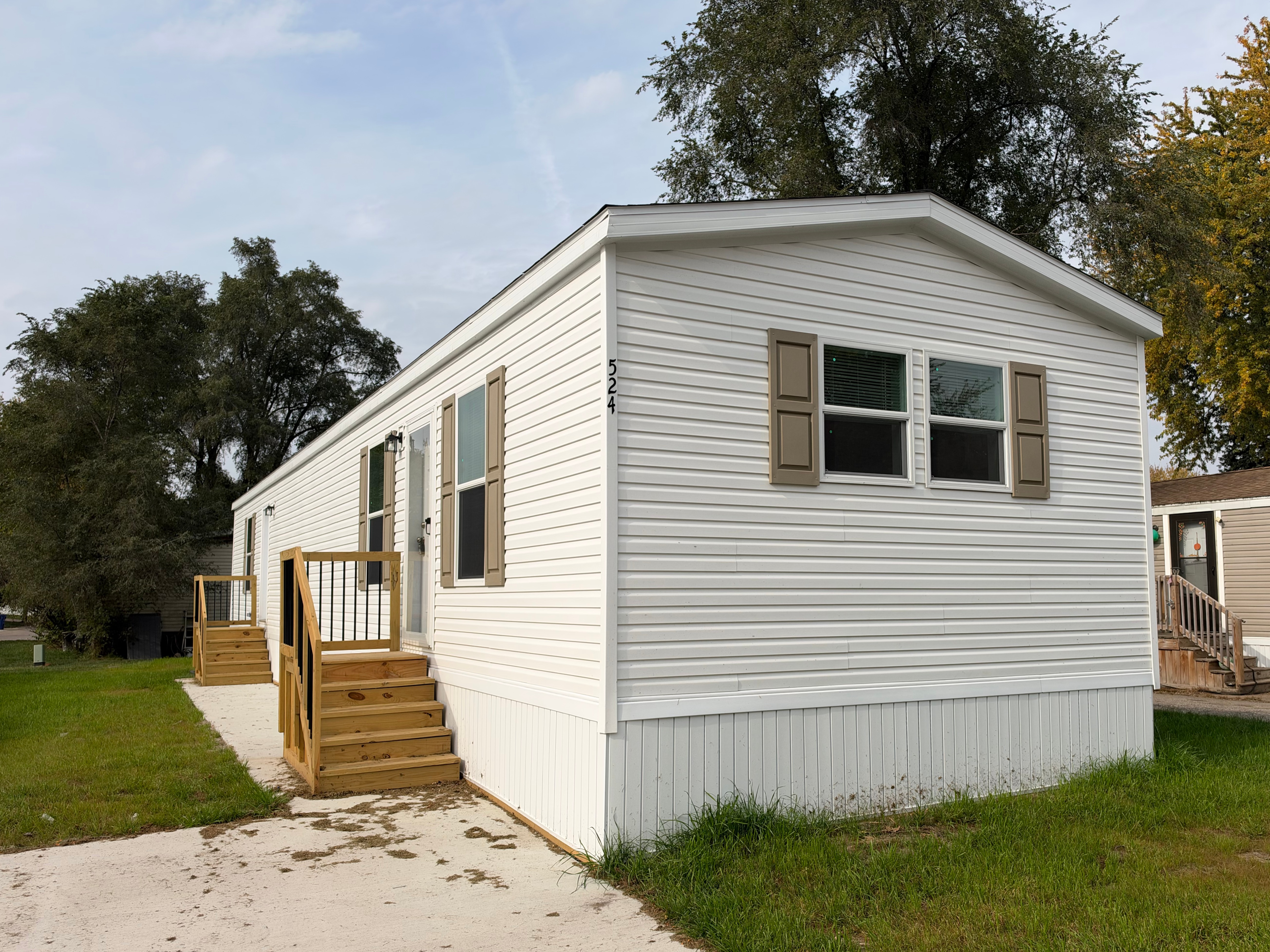 A photo of the home