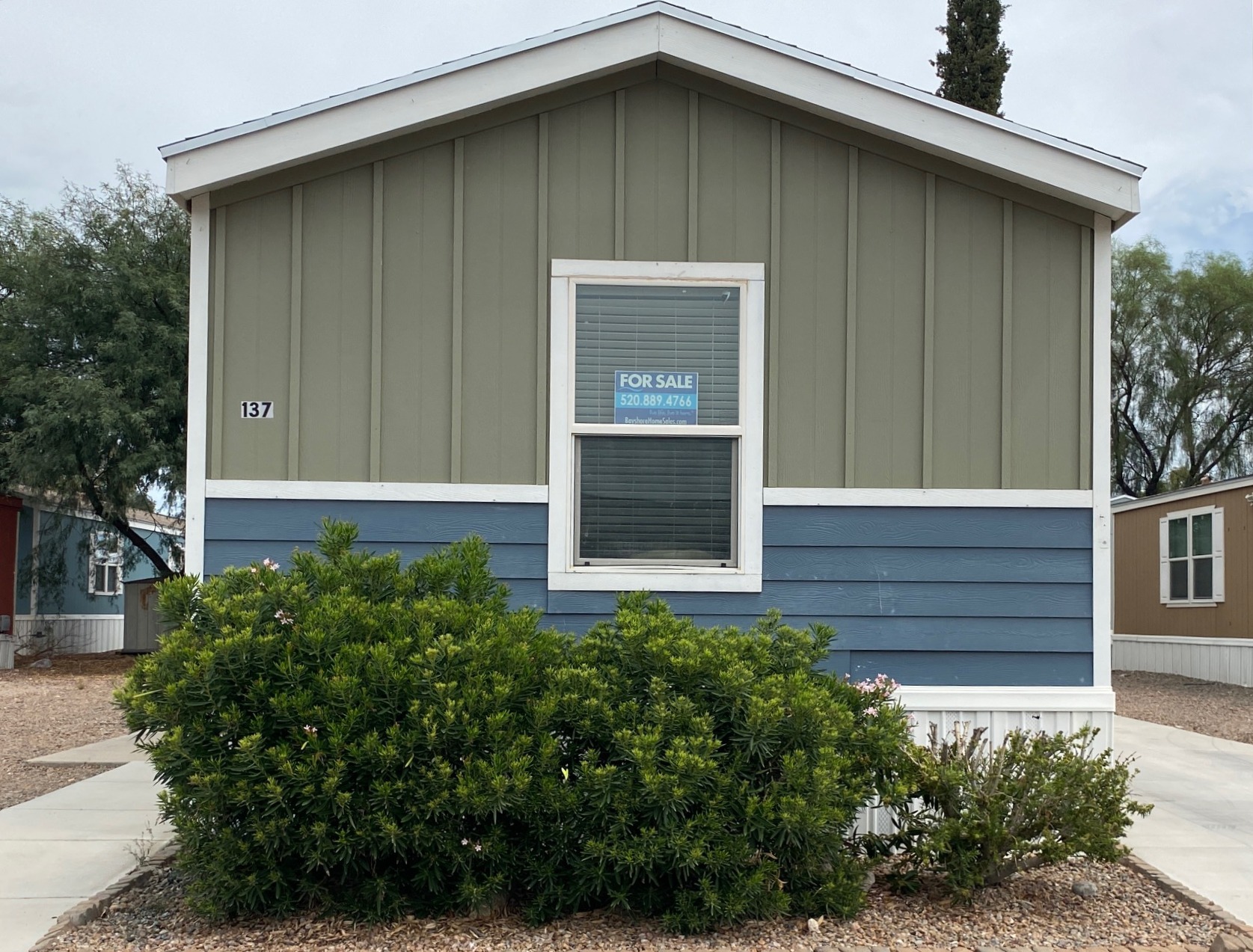 A photo of the home