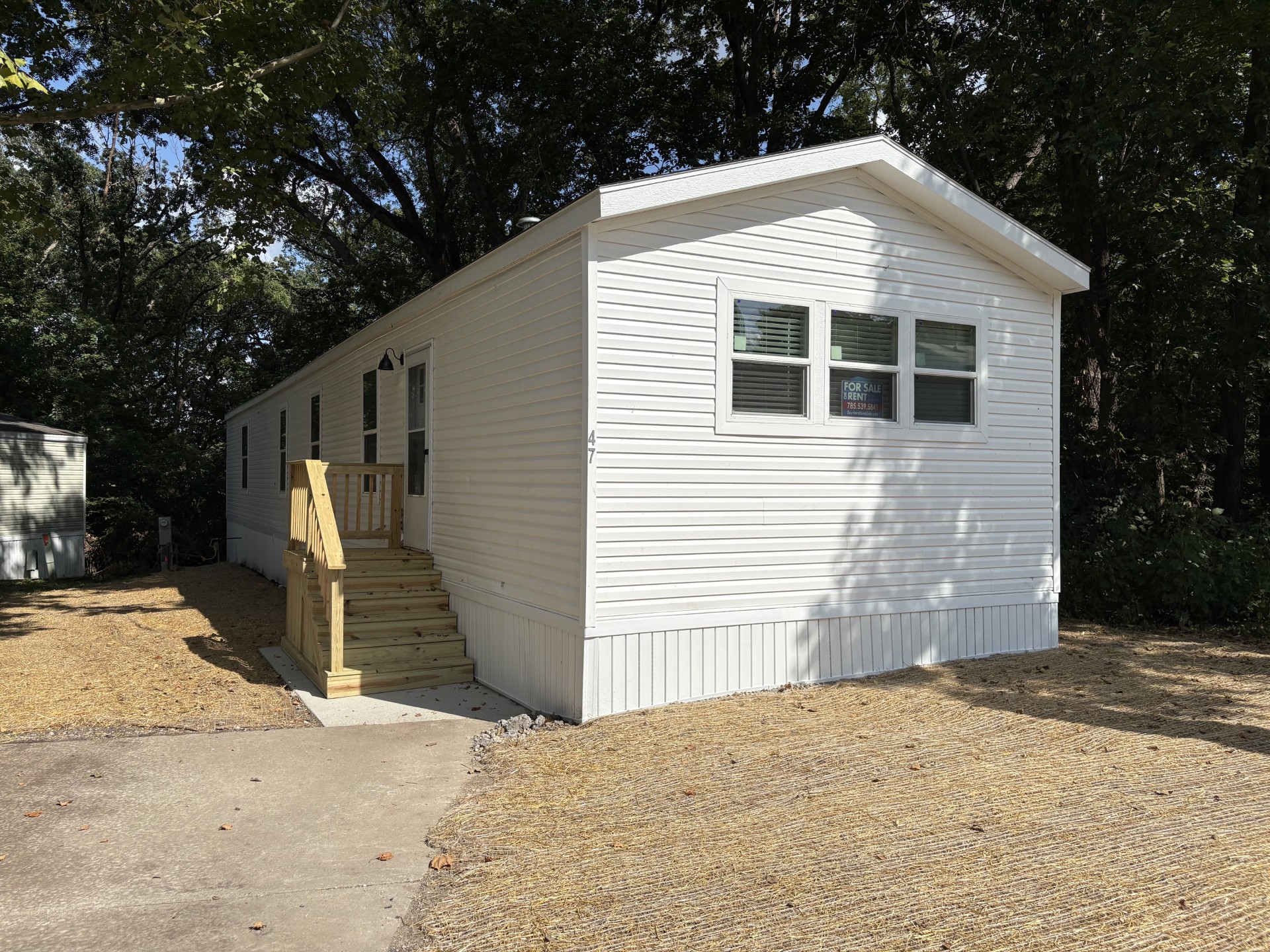 A photo of the home