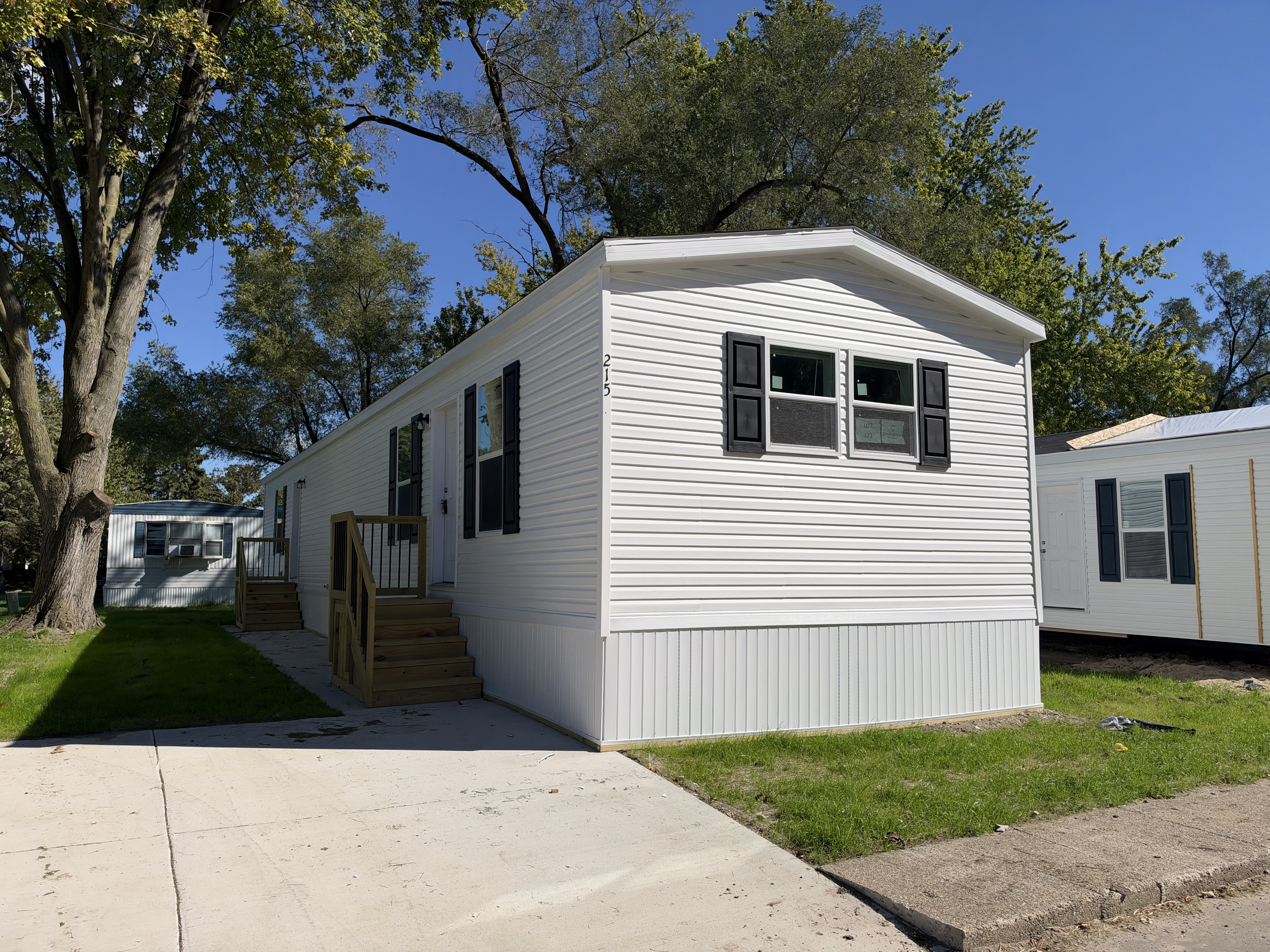 A photo of the home
