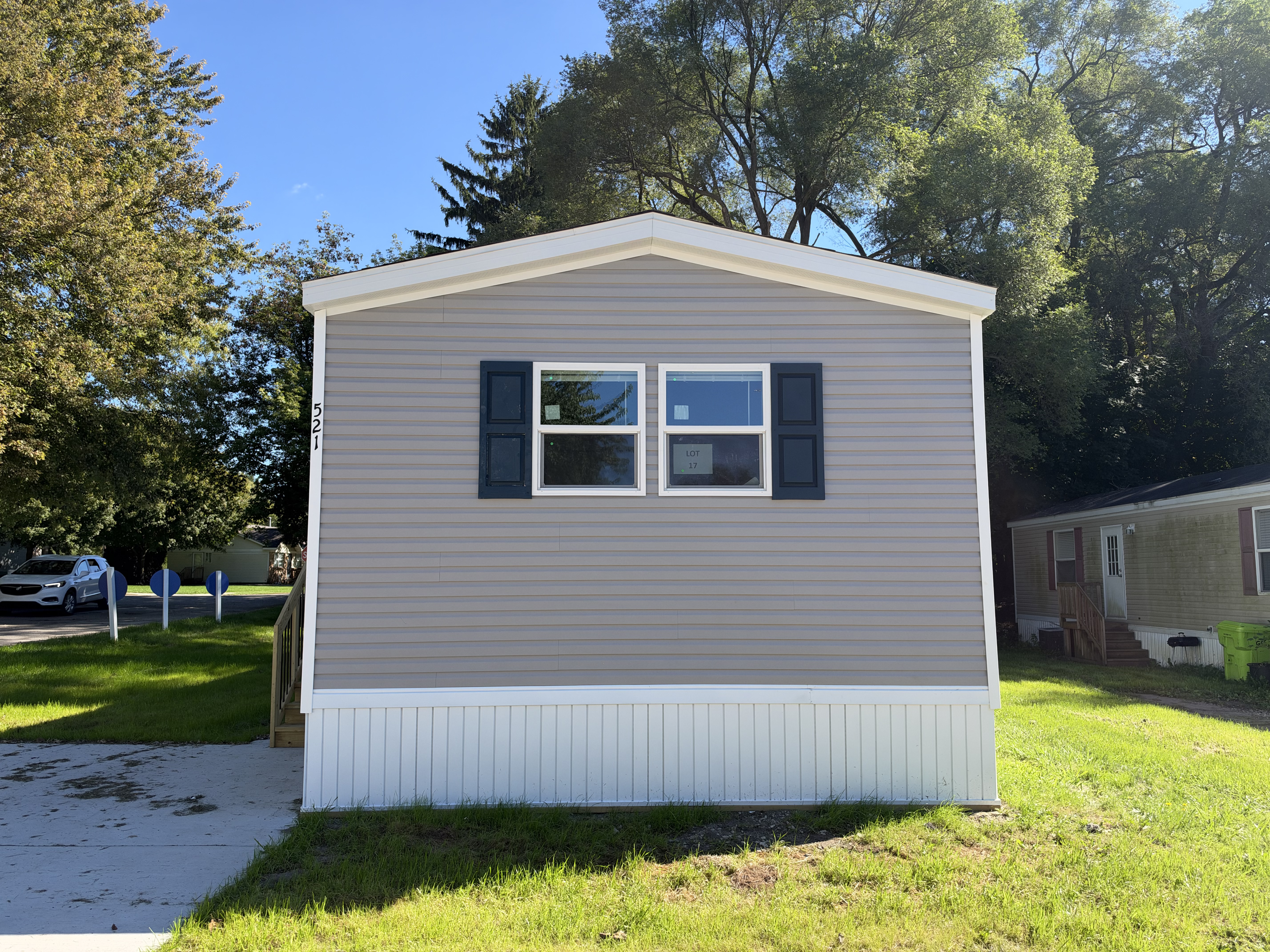 A photo of the home