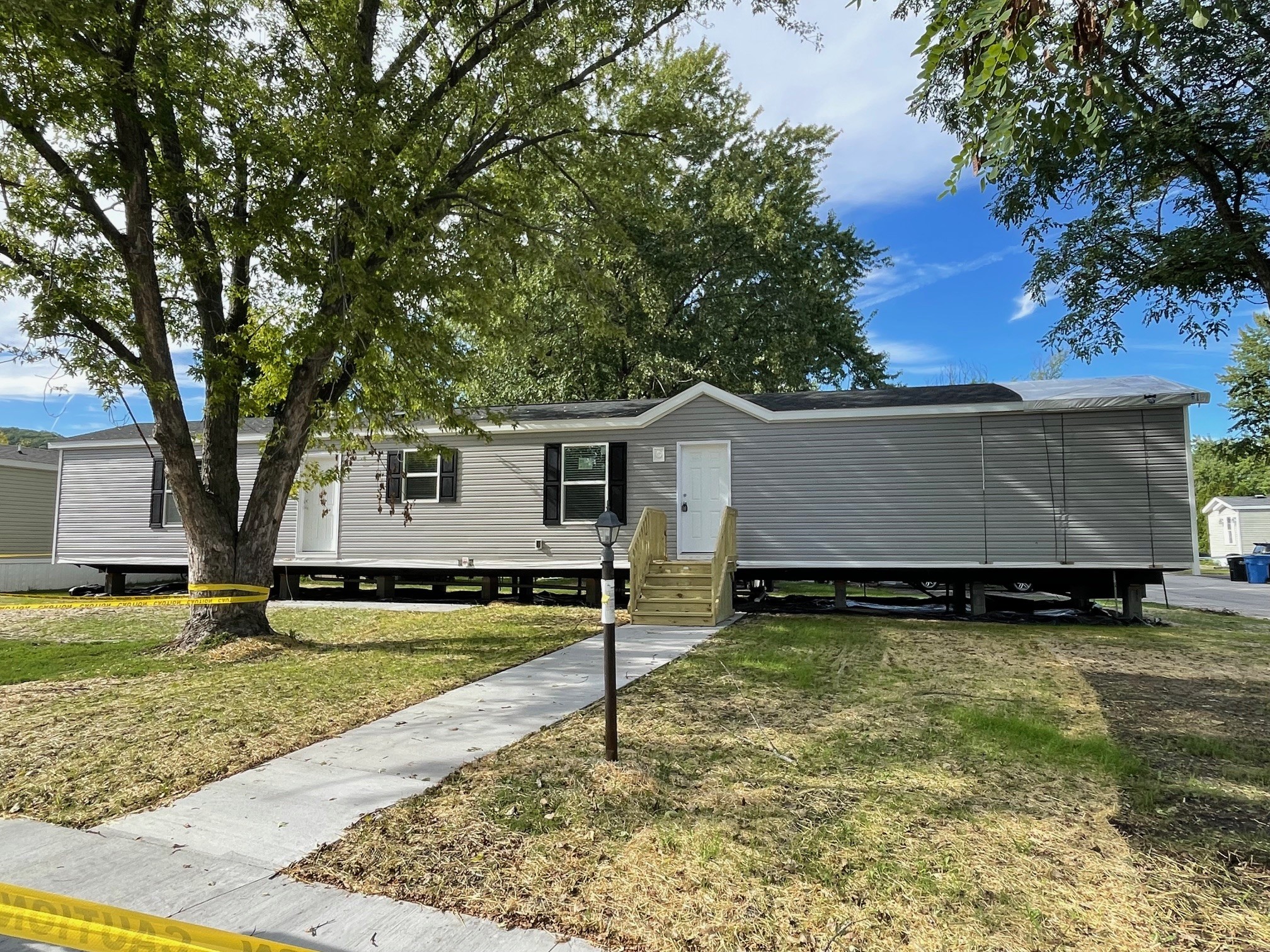 A photo of the home