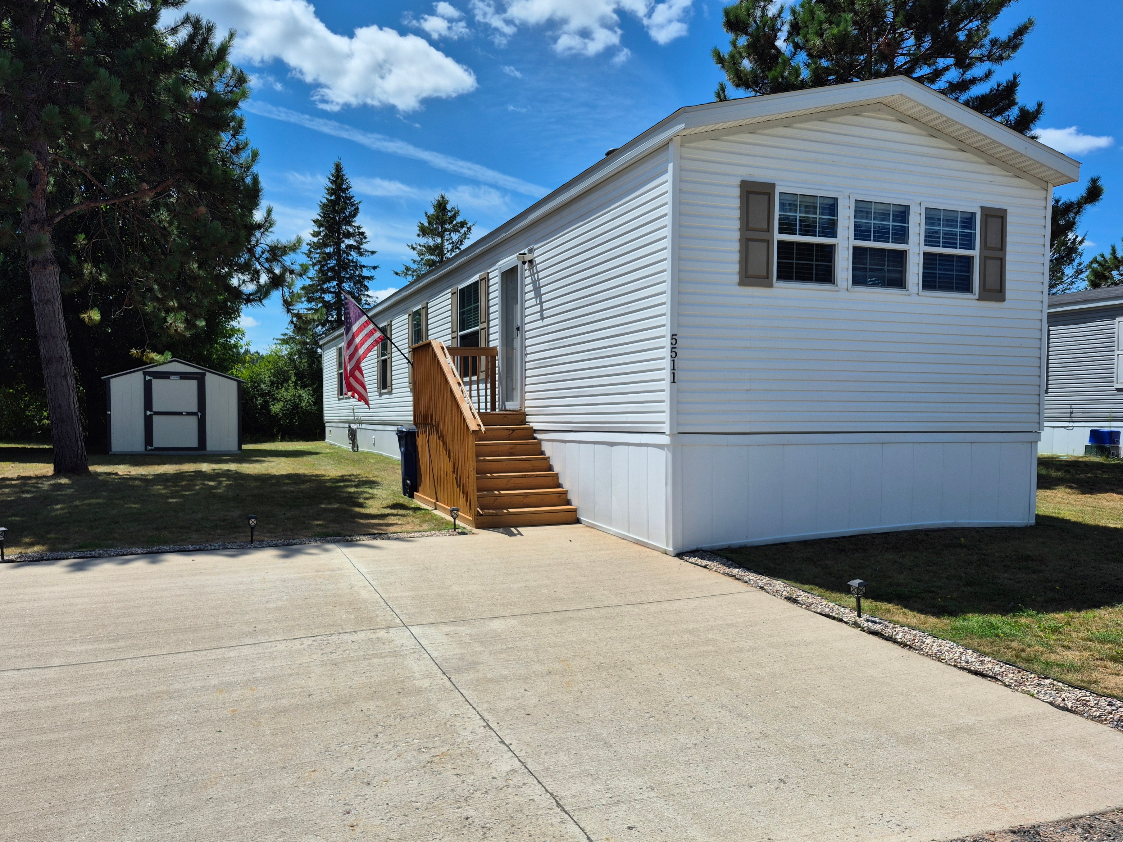 A photo of the home